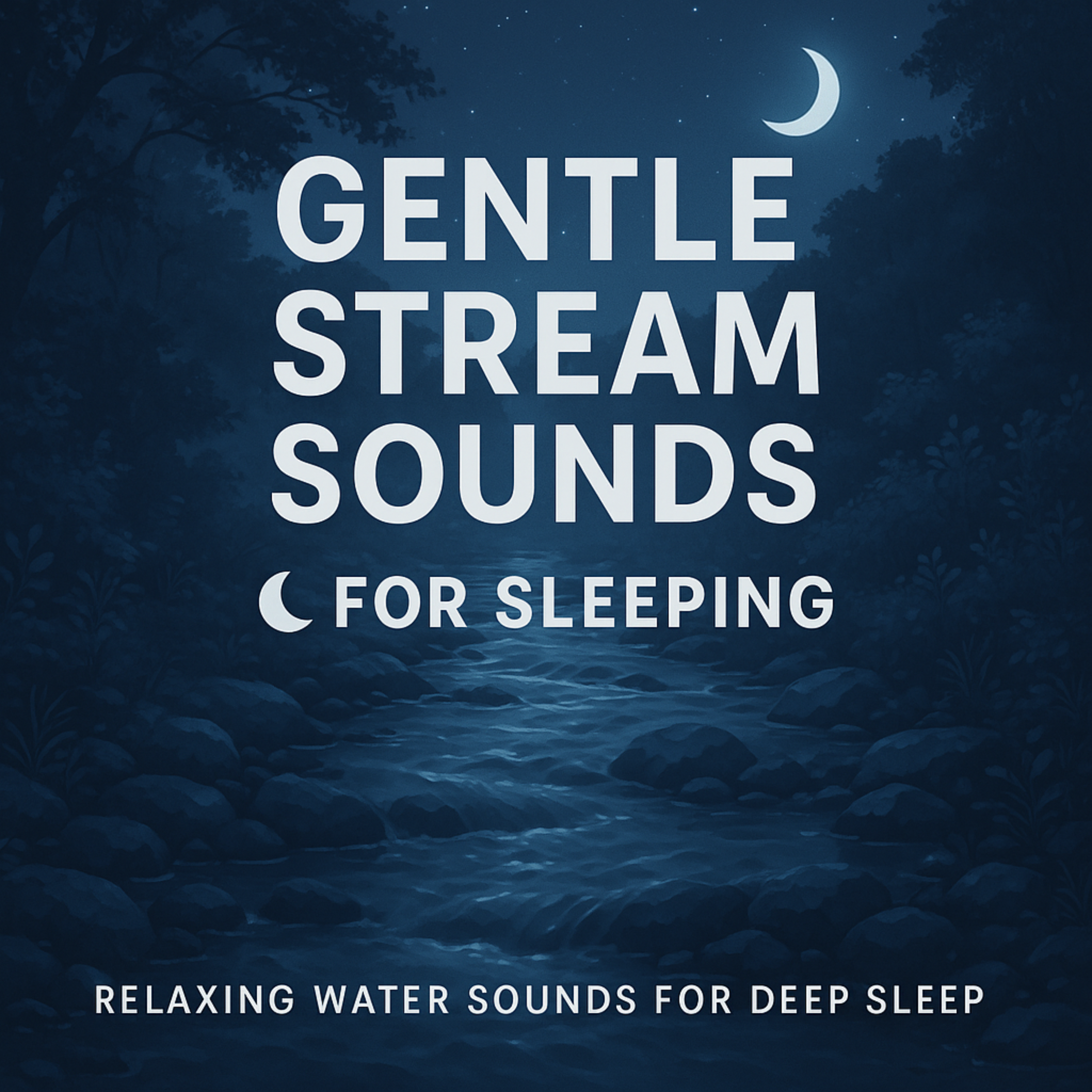 Gentle Stream Sounds for Sleeping 🌙 | Relaxing Water Sounds for Deep Sleep