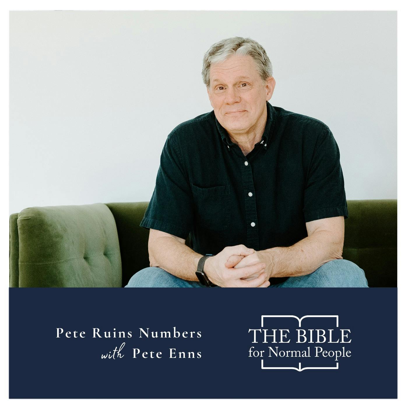 Episode 212: Pete Enns - Pete Ruins Numbers