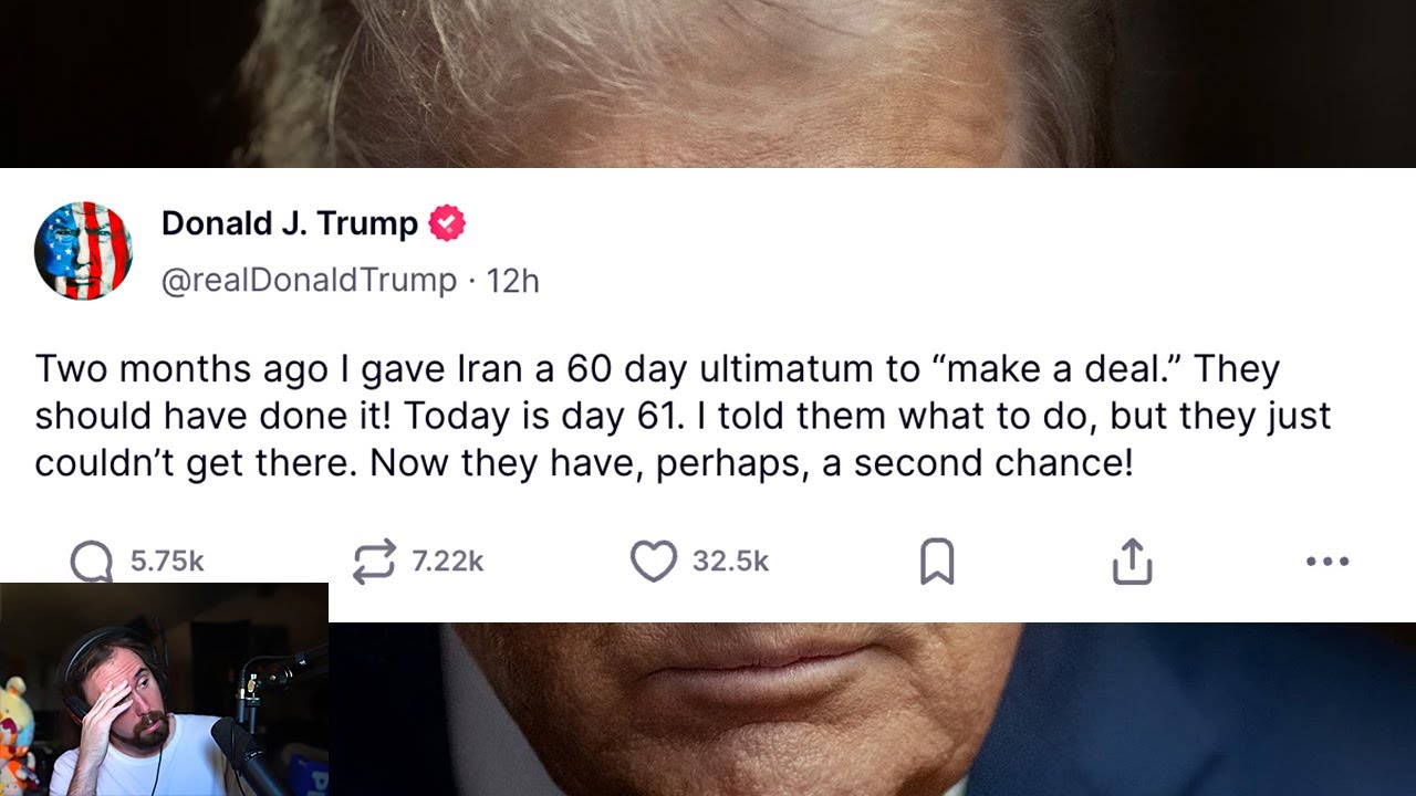 Trump warned Iran.. | Asmongold TV