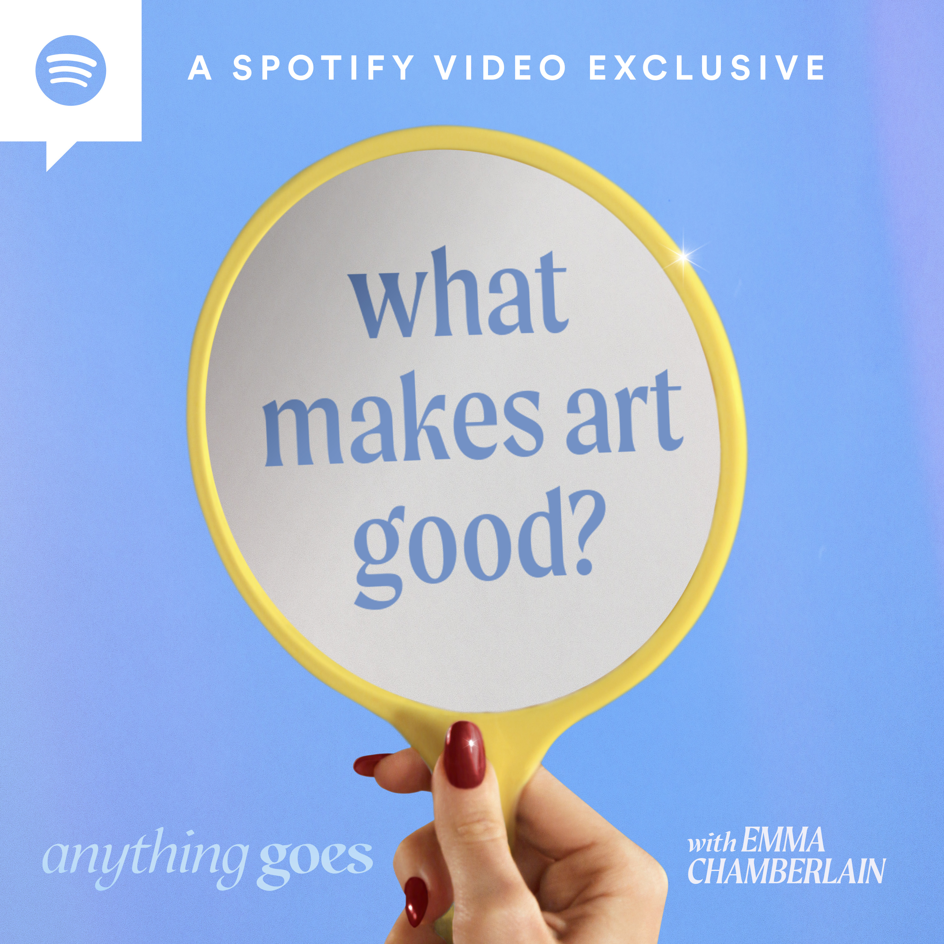 what makes art good? anything goes with emma chamberlain