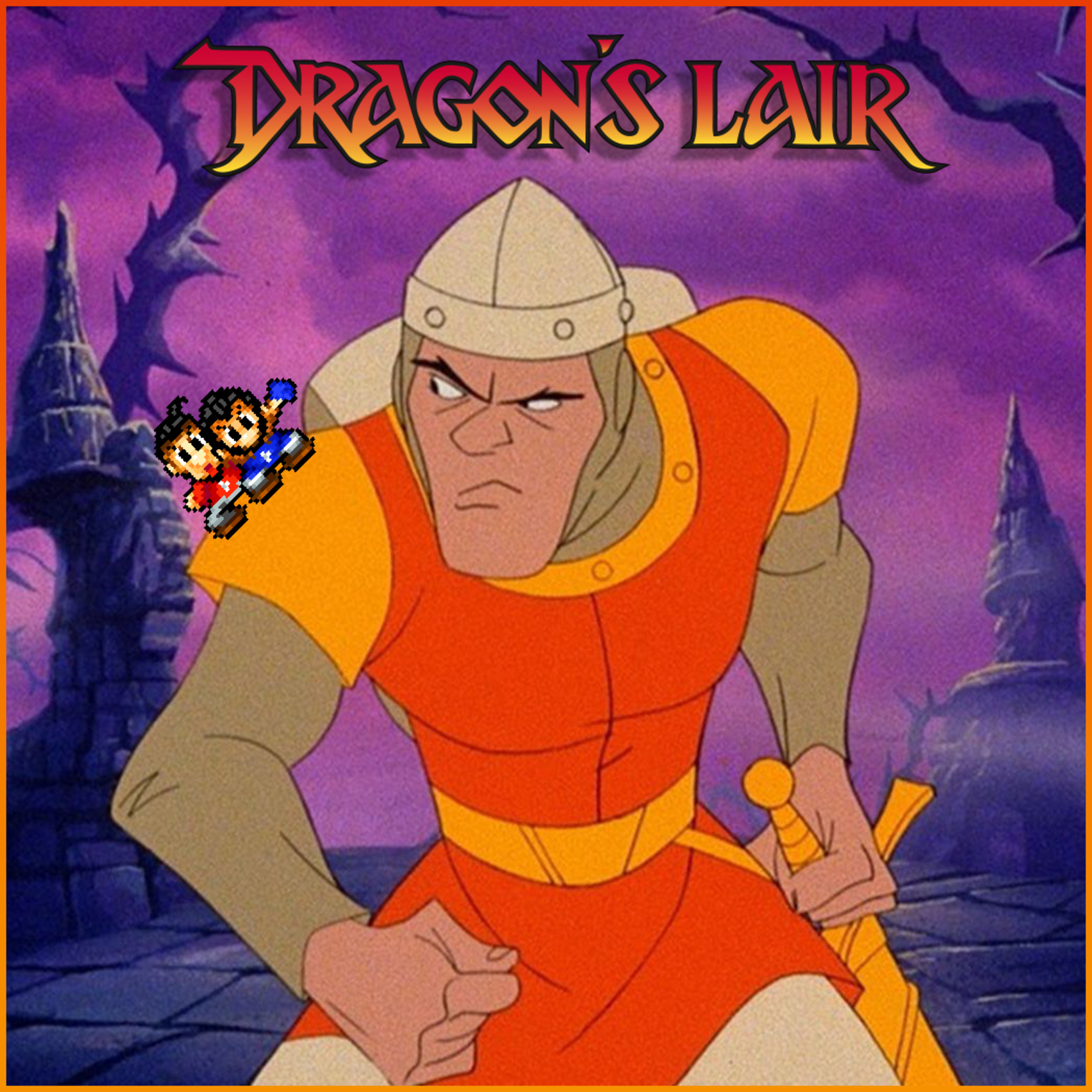 197 - Dragon's Lair episode artwork