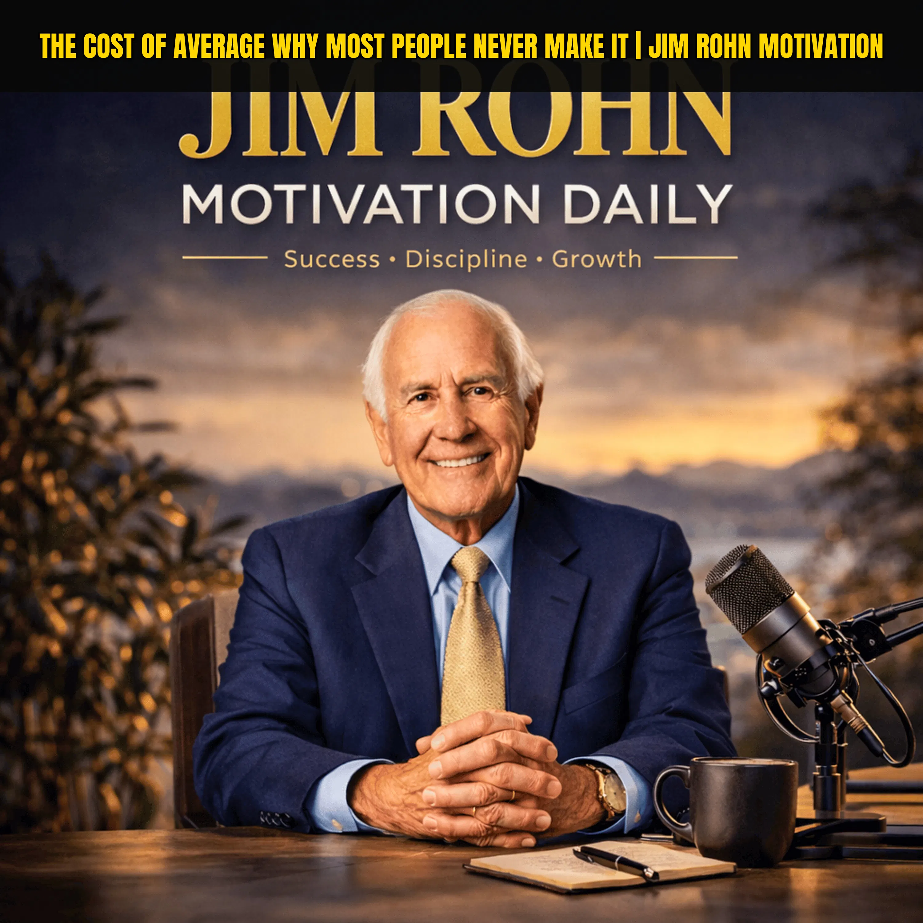 The Cost of Average Why Most People Never Make It | Jim Rohn Motivation episode artwork