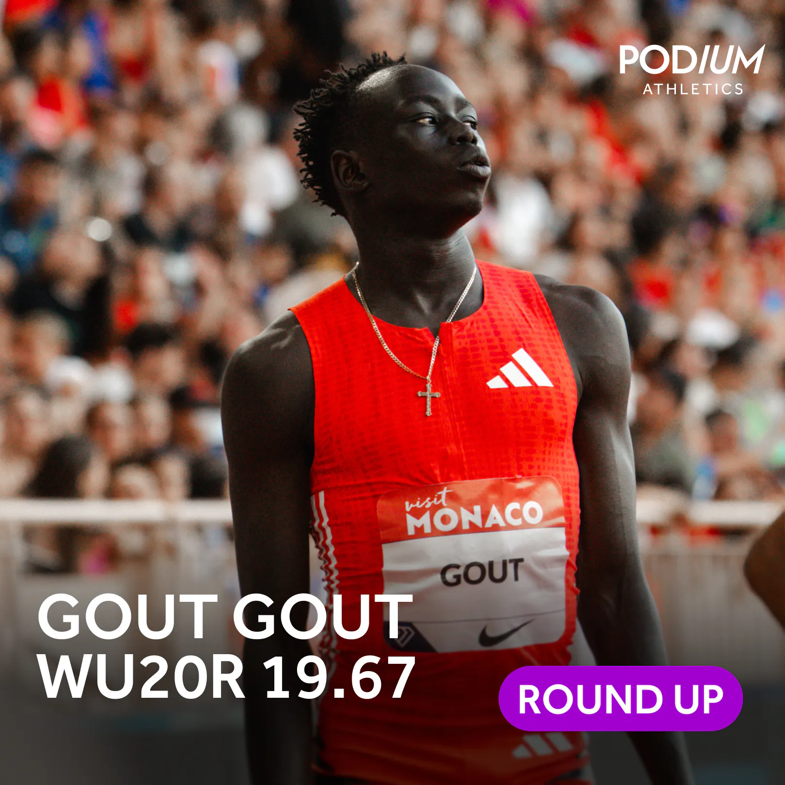 Round-Up | Gout Gout's WU20 record, World Marathon Championships and a guest commentator episode artwork