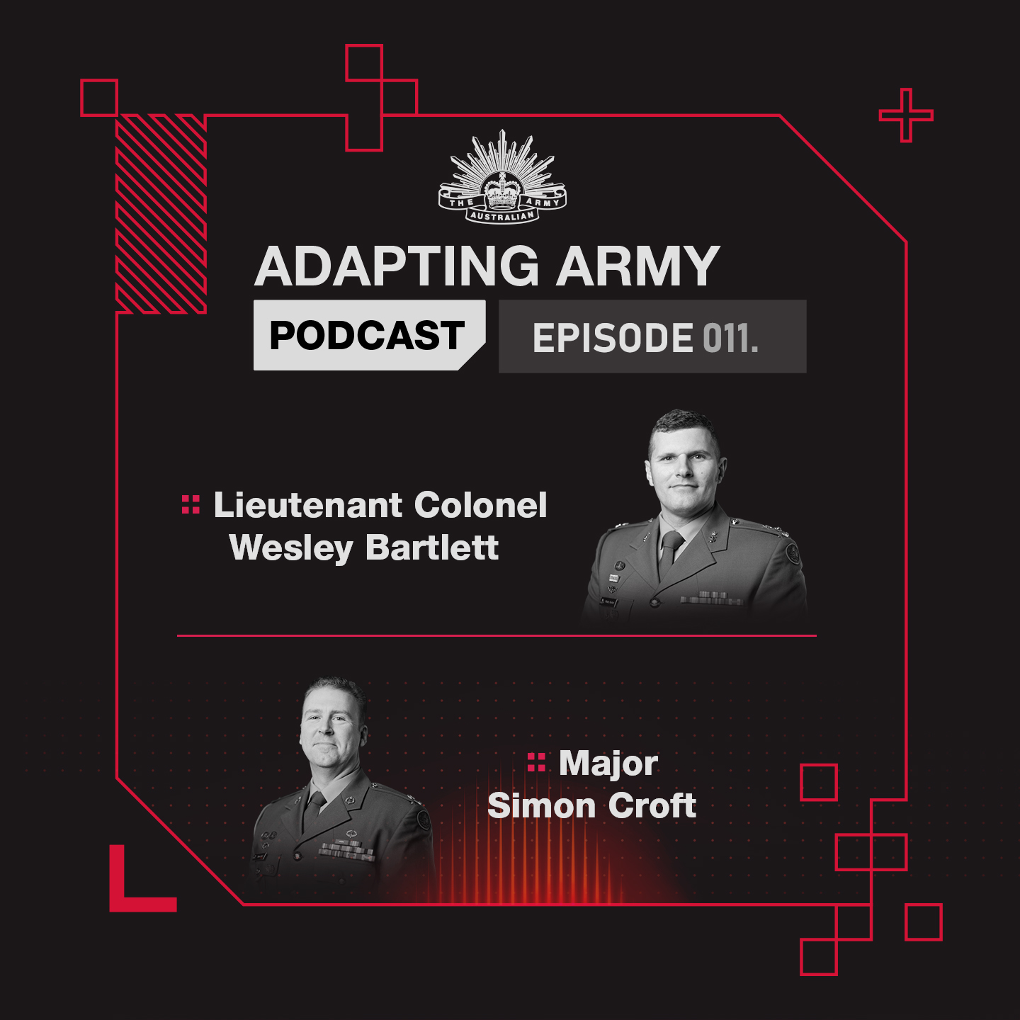 Adapting Army | Land Force Design - LTCOL Wes Bartlett & MAJ Simon Croft episode artwork