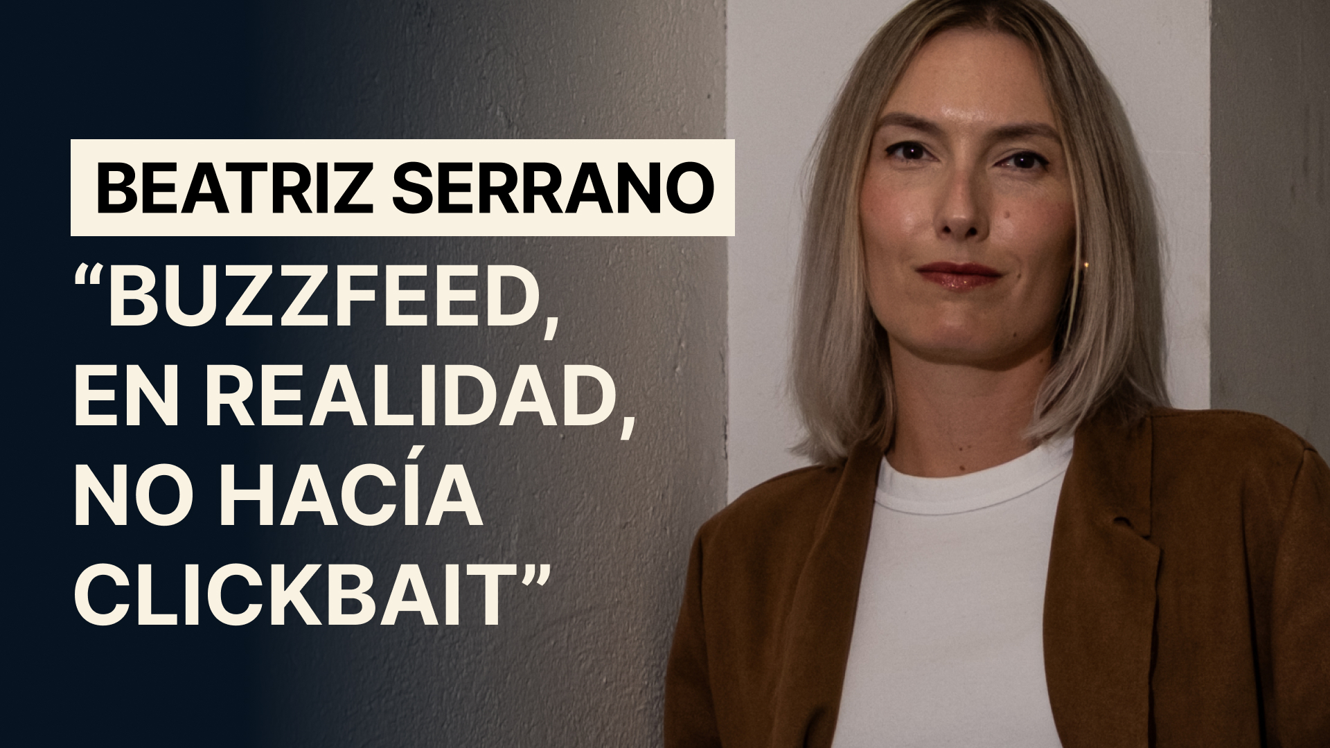 Beatriz Serrano: "En la máquina de café del curro se ve lo peor del género humano" episode artwork