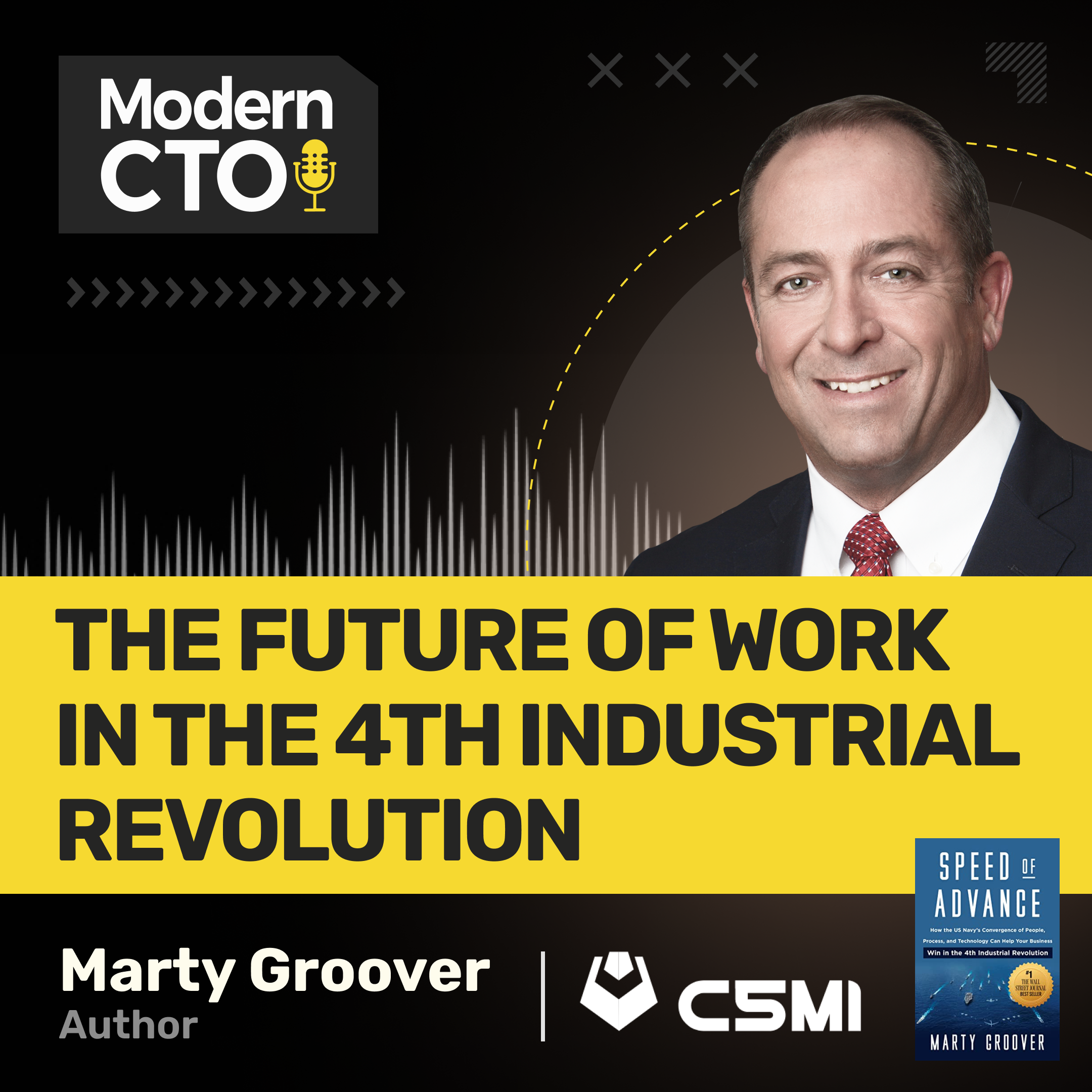 The Future of Work in the 4th Industrial Revolution with Marty Groover, Partner, and CTO at C5MI and author of Speed of Advance