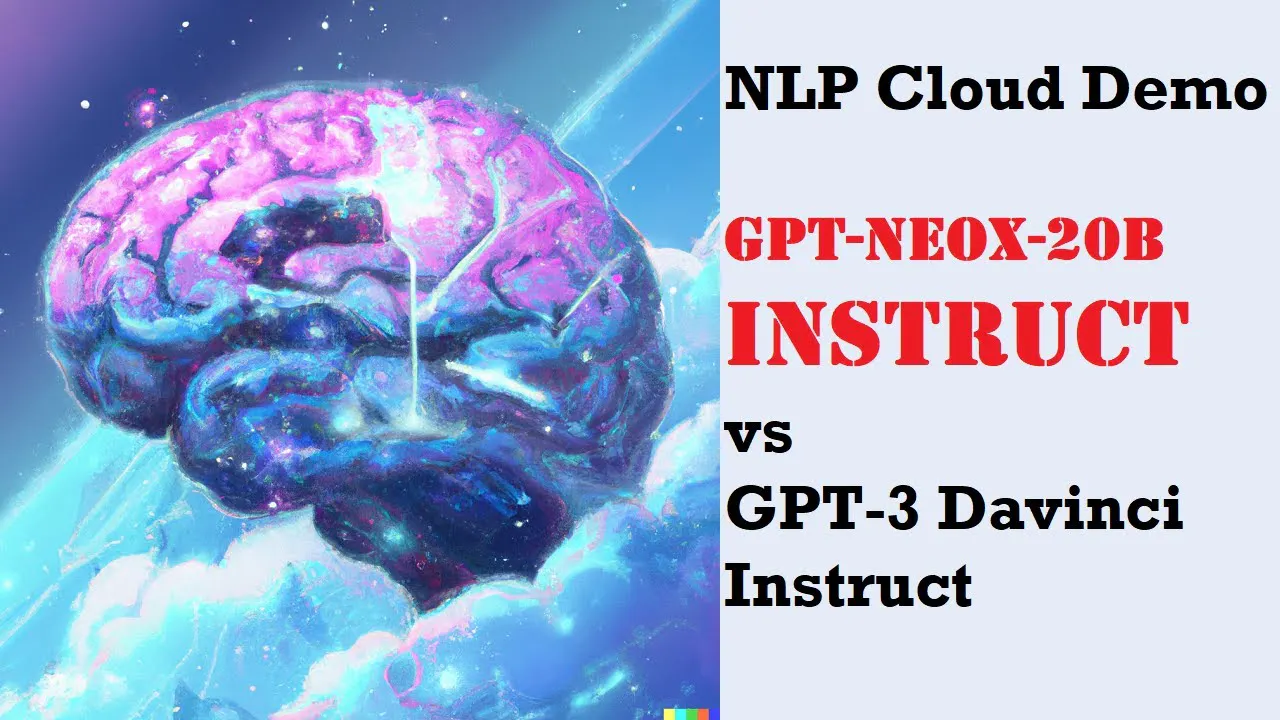 Quick Demo of NLPCloud's GPT-NeoX-20B Instruct-trained model | Artificial Intelligence Masterclass Episode cover