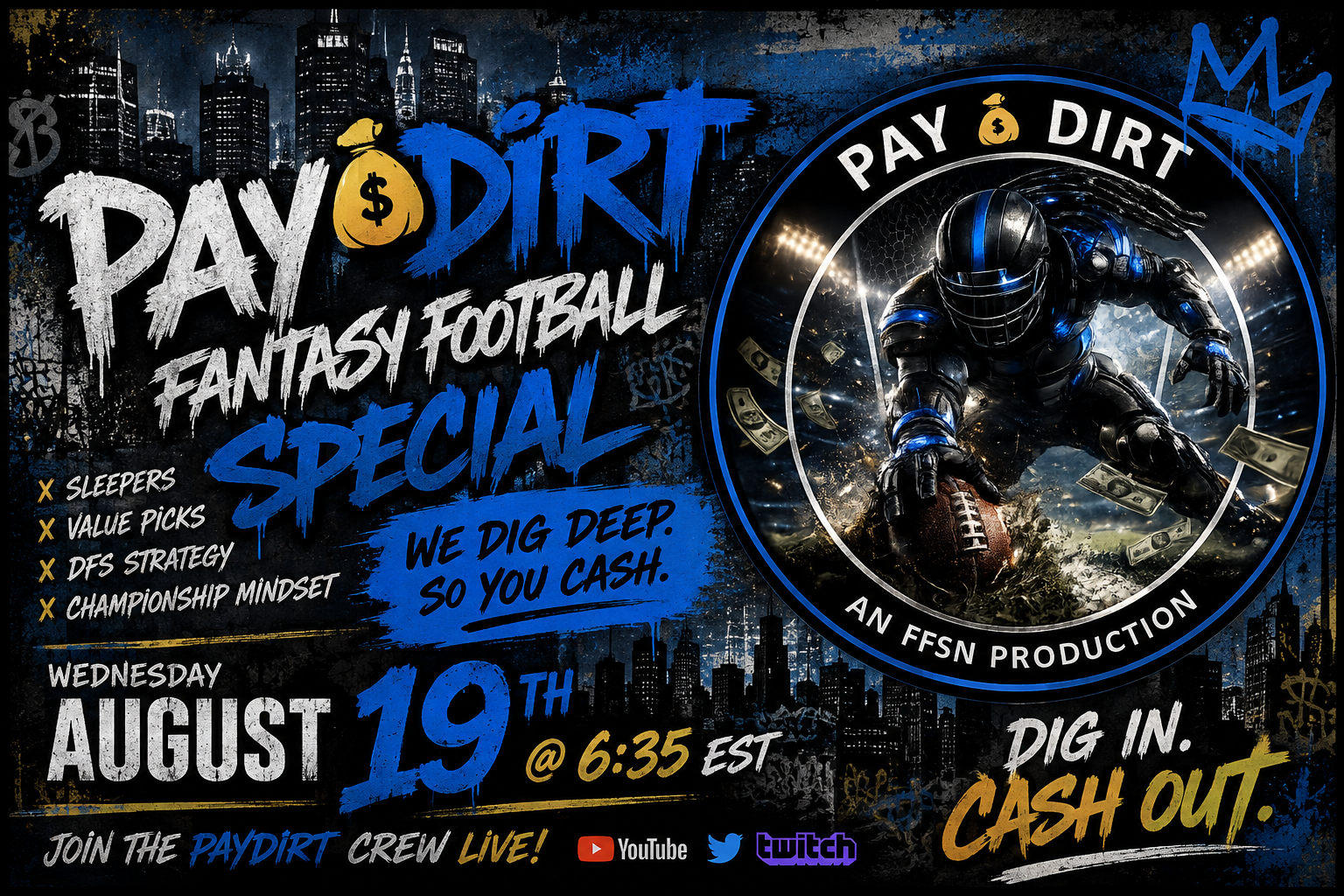 PayDirt: Your Weekly College & NFL Gambling Show episode artwork