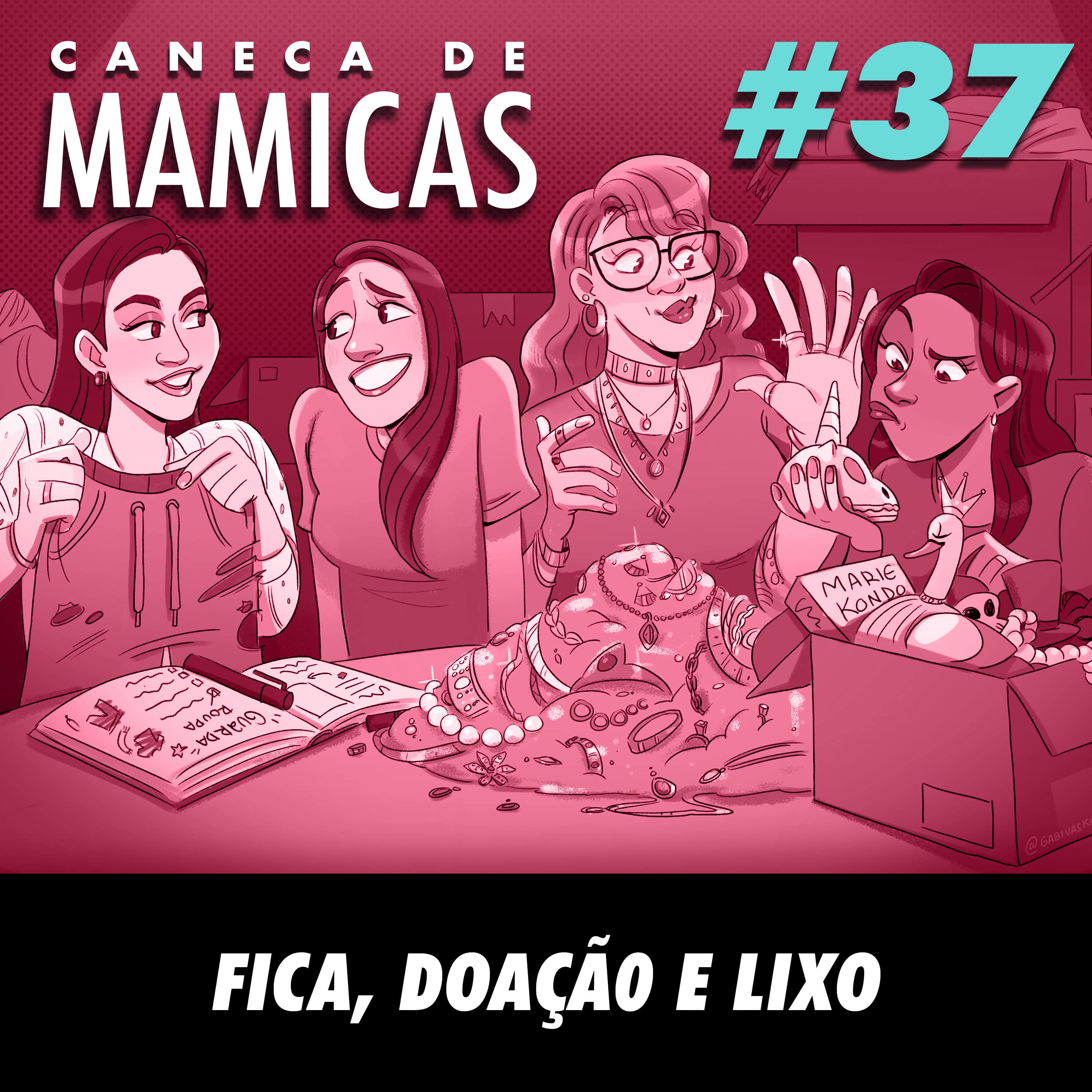 Caneca de Mamicas 37 - Fica, doação e lixo episode artwork