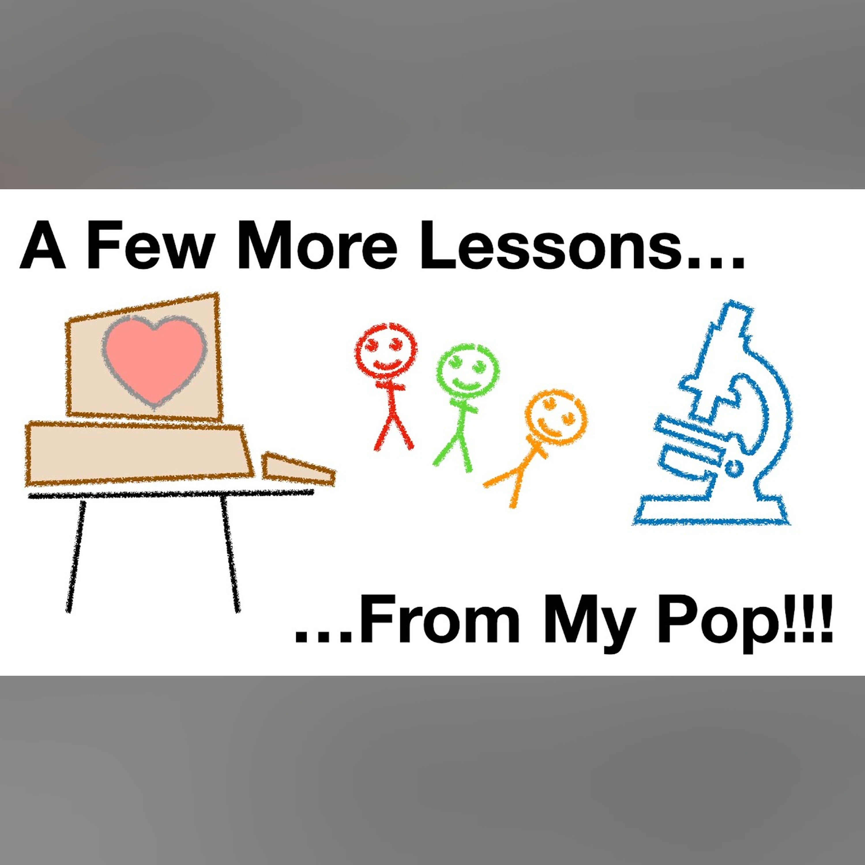 A few more lessons from my Pop! episode artwork