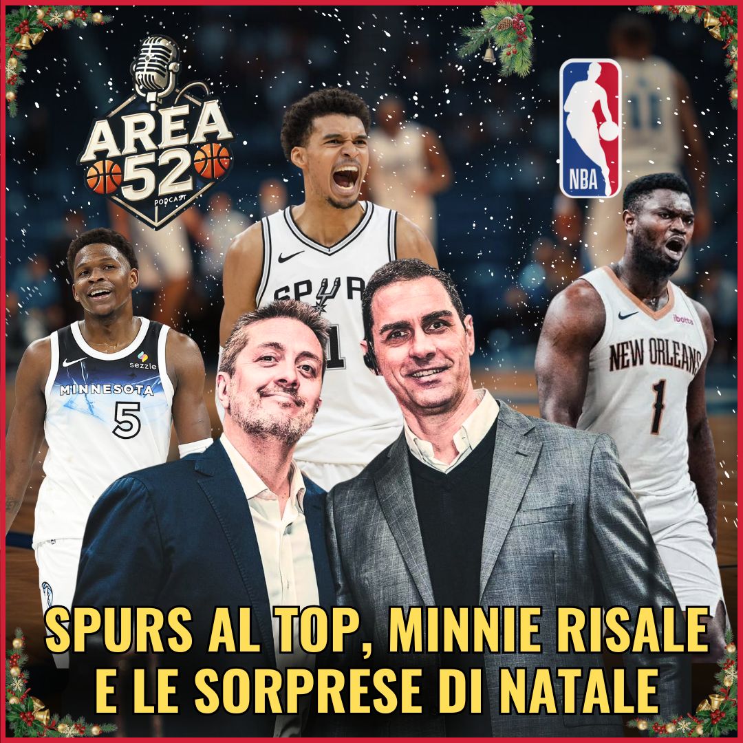NBA 2025/26 - Spurs al top, Minnie risale e le sorprese di Natale.