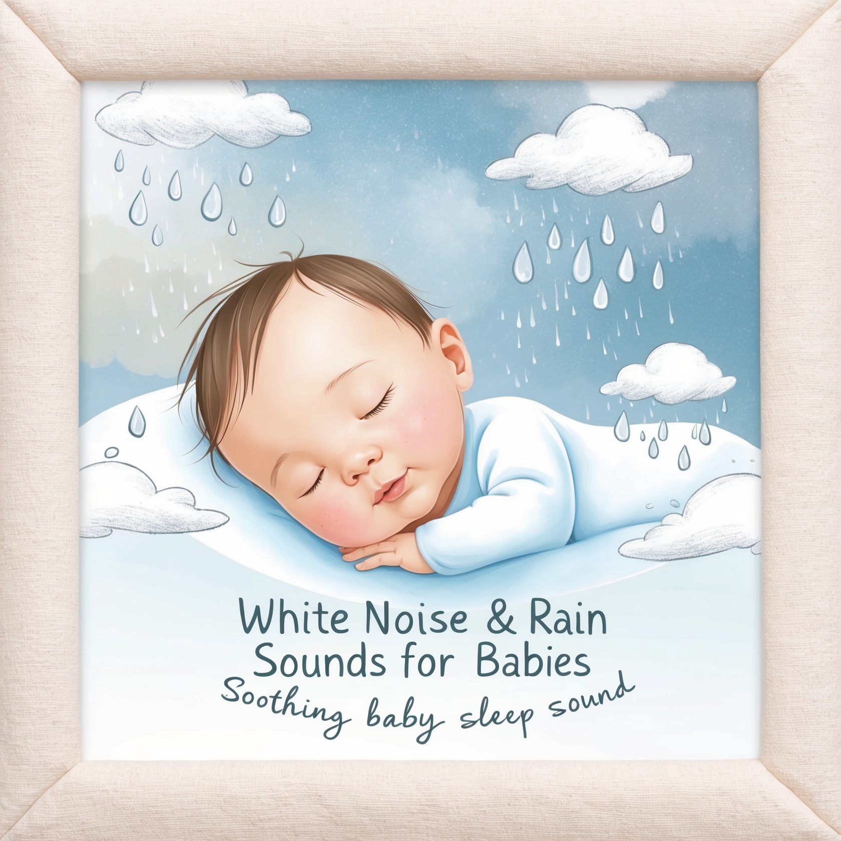 White Noise & Rain Sounds for Babies | Soothing Baby Sleep Sound