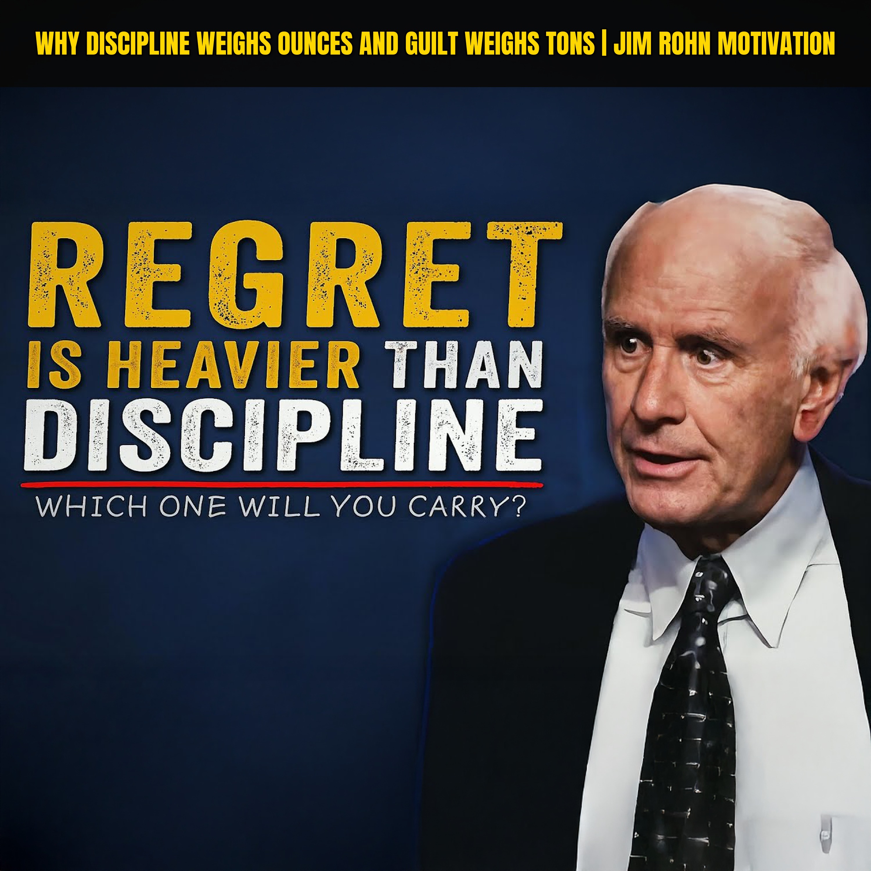 Why Discipline Weighs Ounces and Guilt Weighs Tons | Jim Rohn Motivation episode artwork