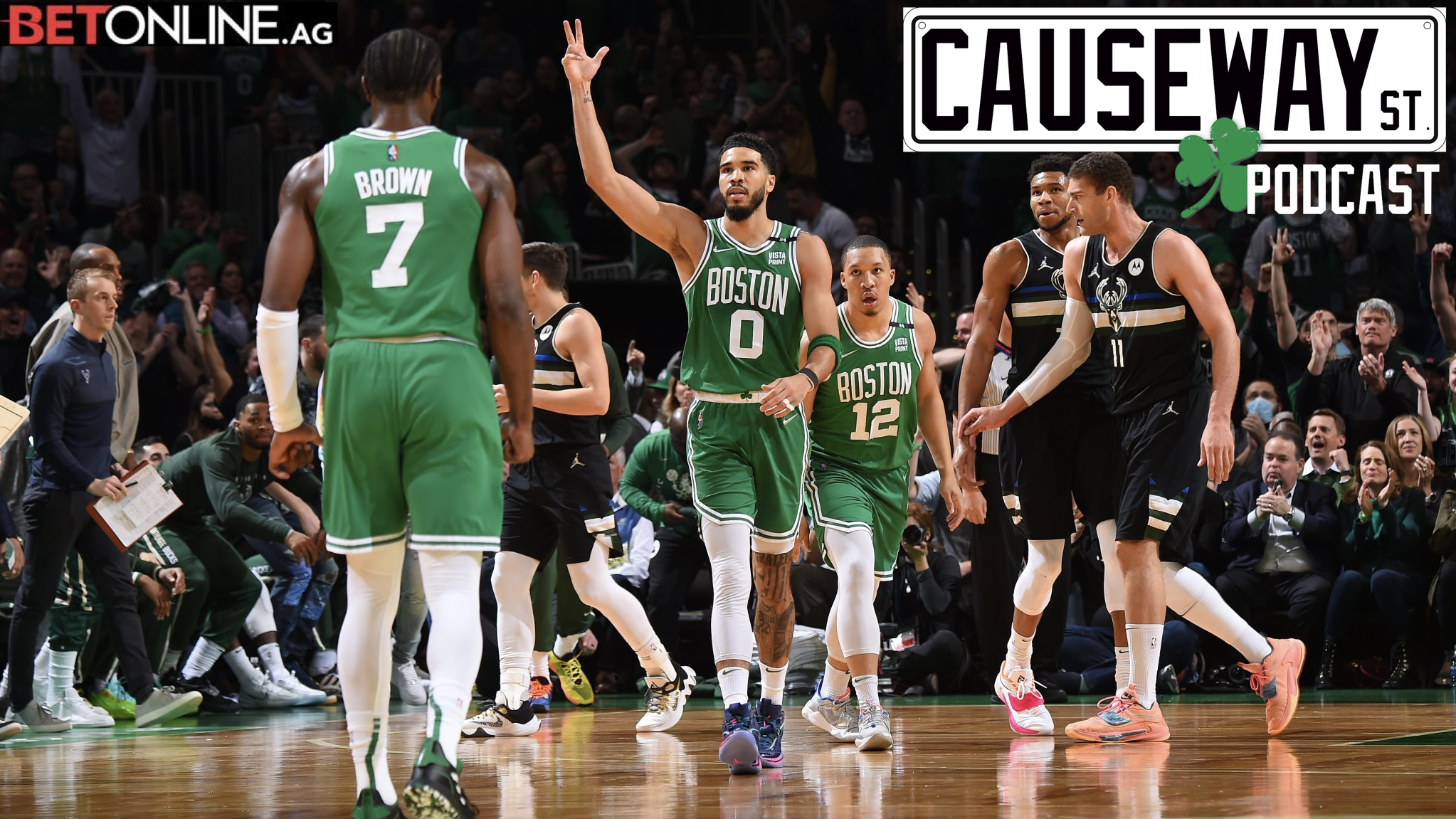 297: Celtics head to Milwaukee + Grant Williams episode artwork