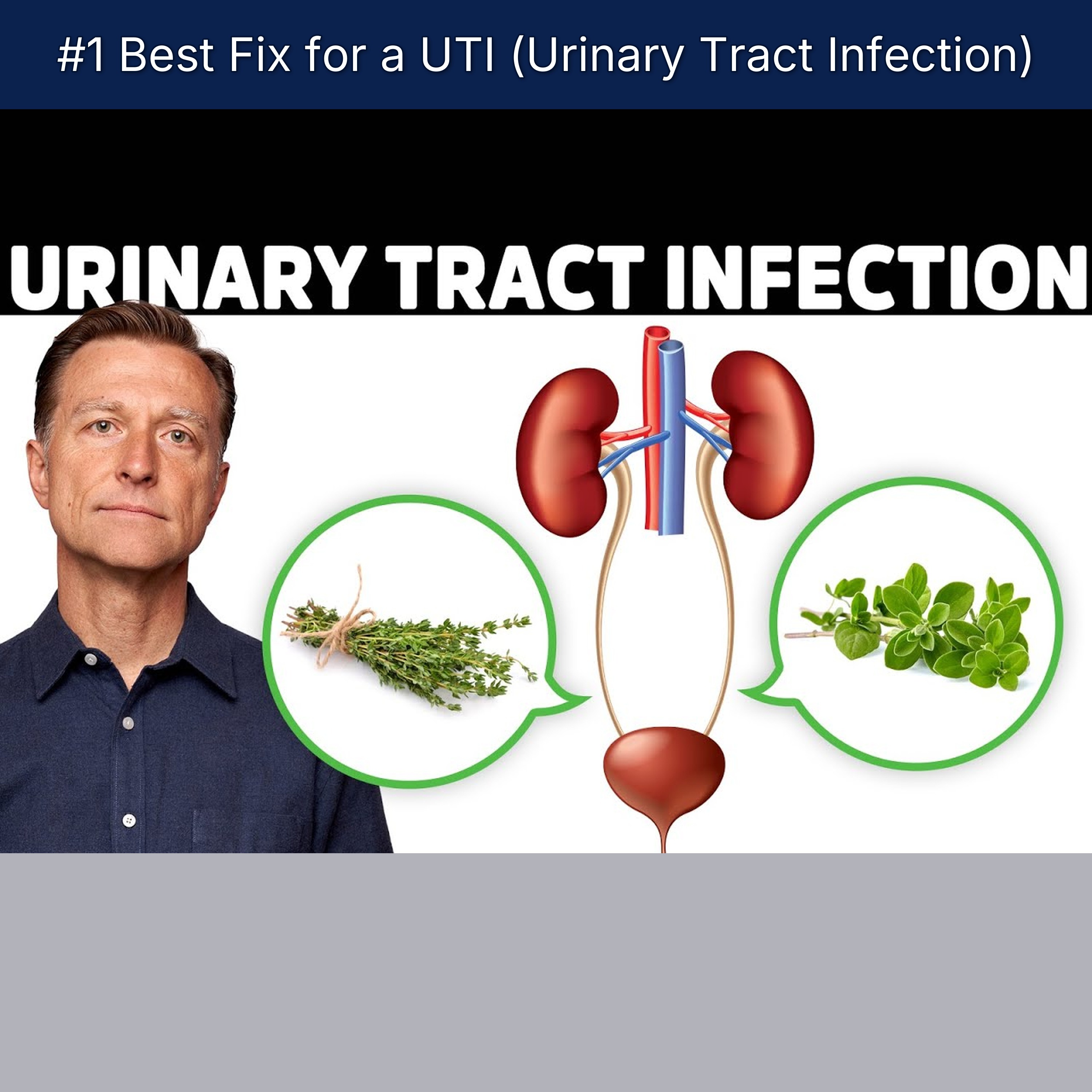 #1 Best Fix for a UTI (Urinary Tract Infection)