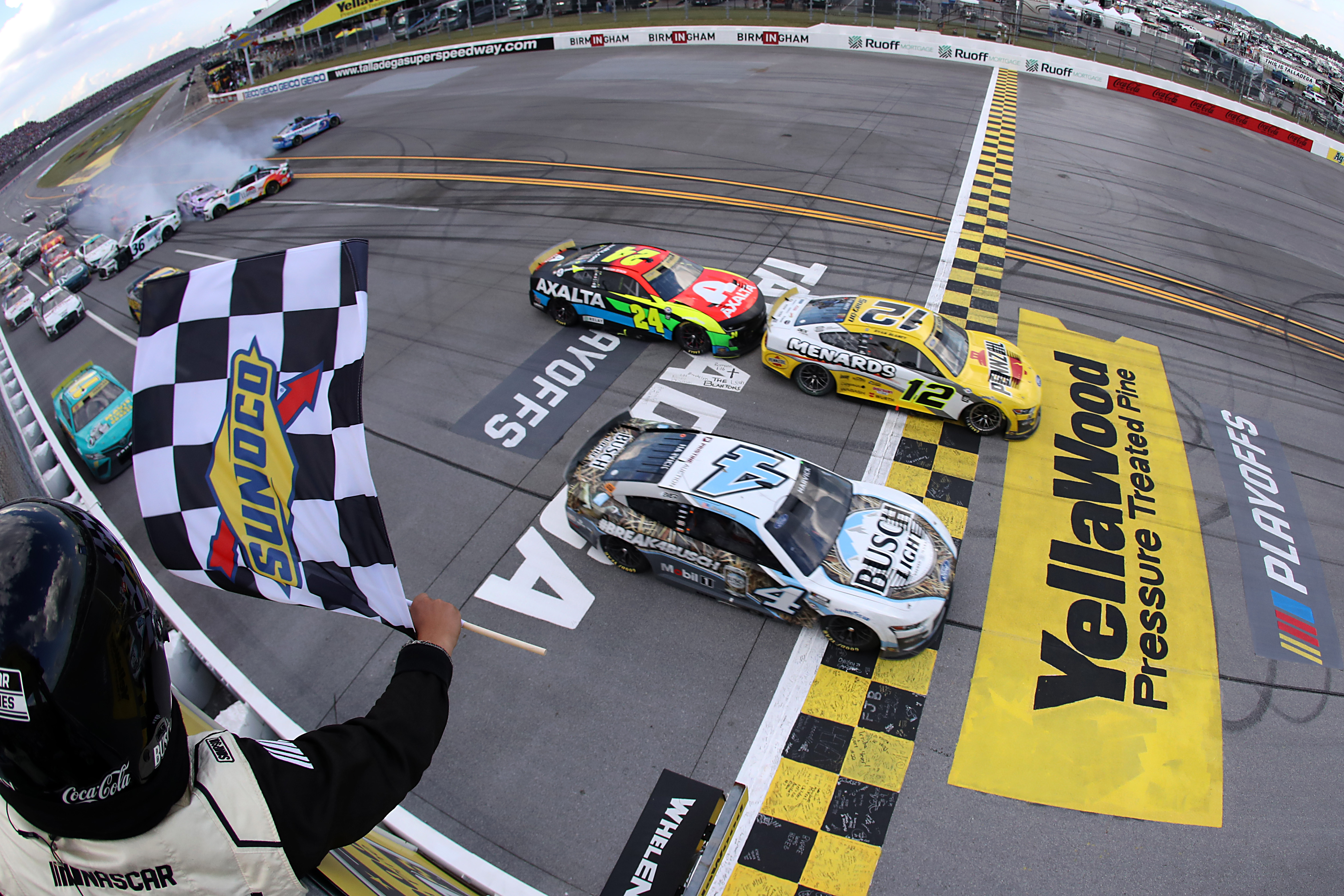 154: Talladega, Austin Dillon & investigating if Matt Crafton hid behind a stack of tires to punch Nick Sanchez episode artwork