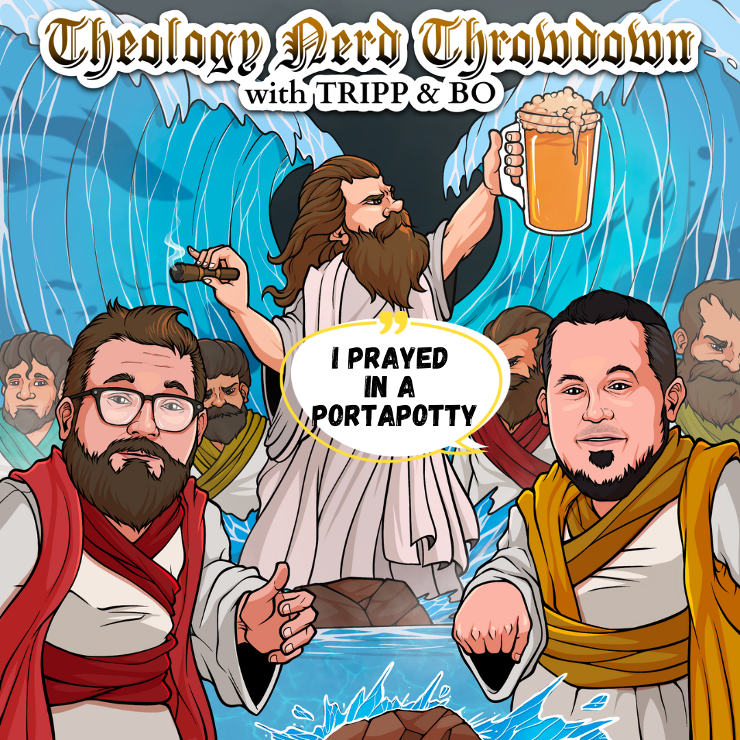 The BoDaddy goes to his first Theology Beer Camp artwork