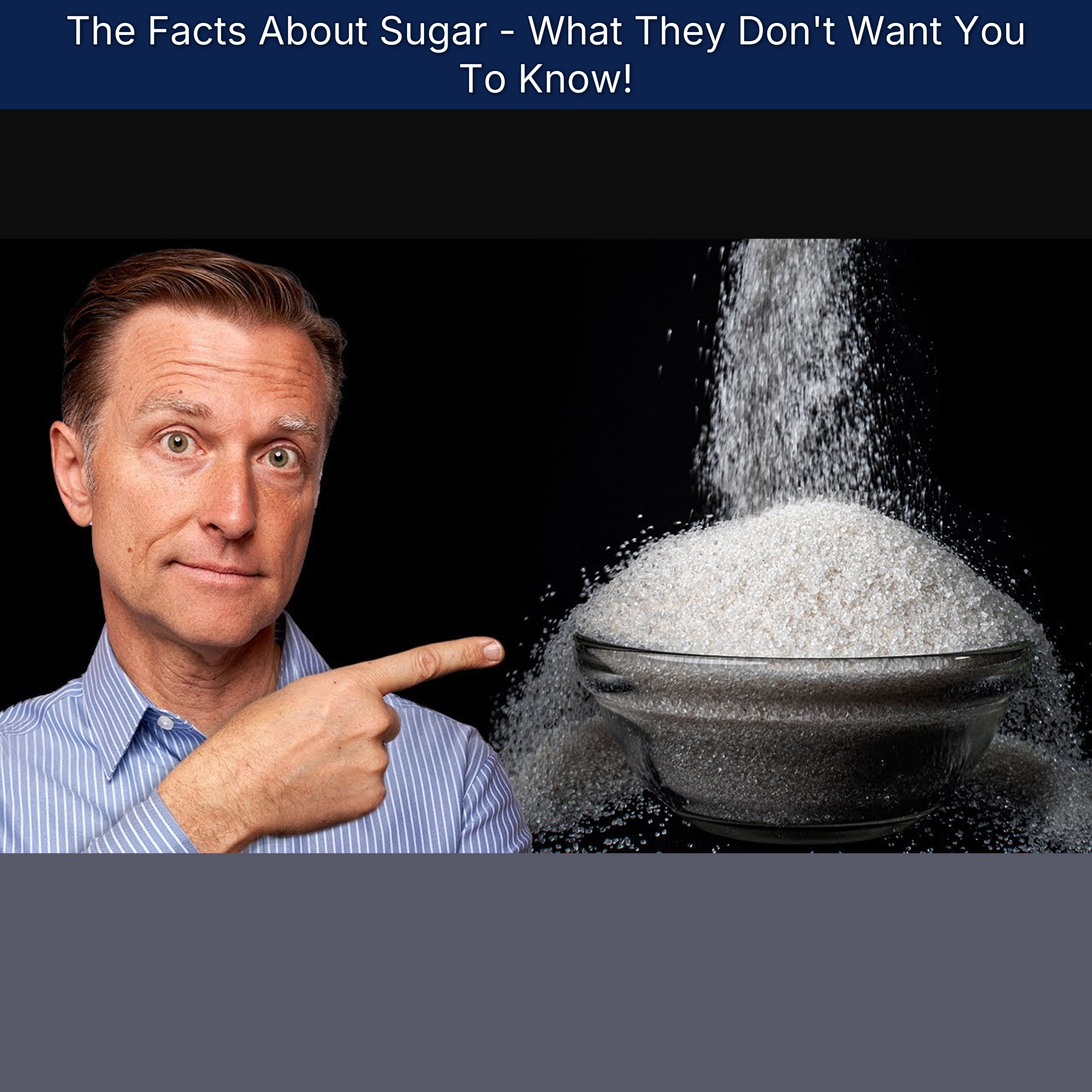 The Facts About Sugar - What They Don't Want You To Know!