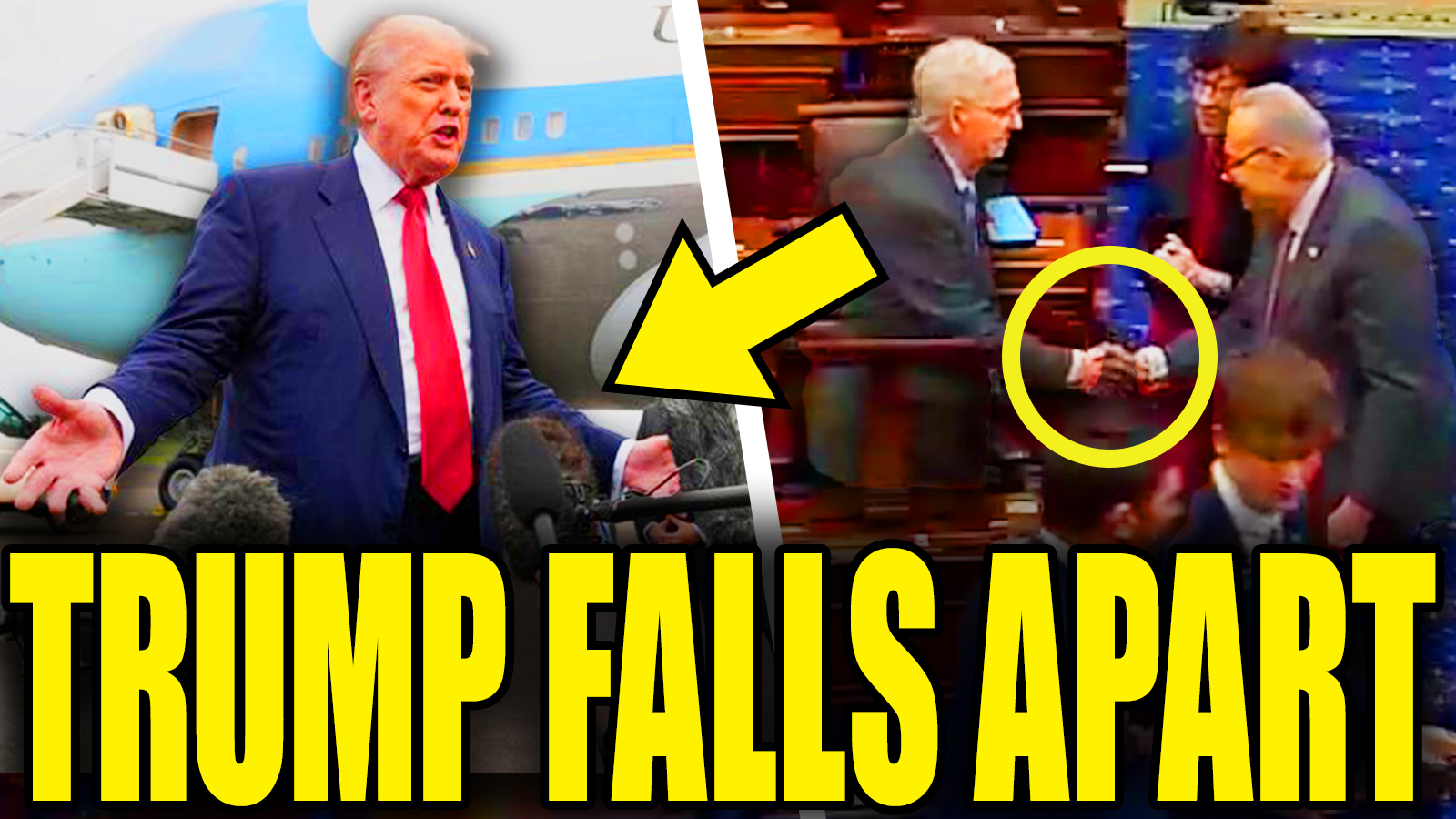Trump Breaks Down On Tarmac As House Launches Dementia Investigation episode artwork