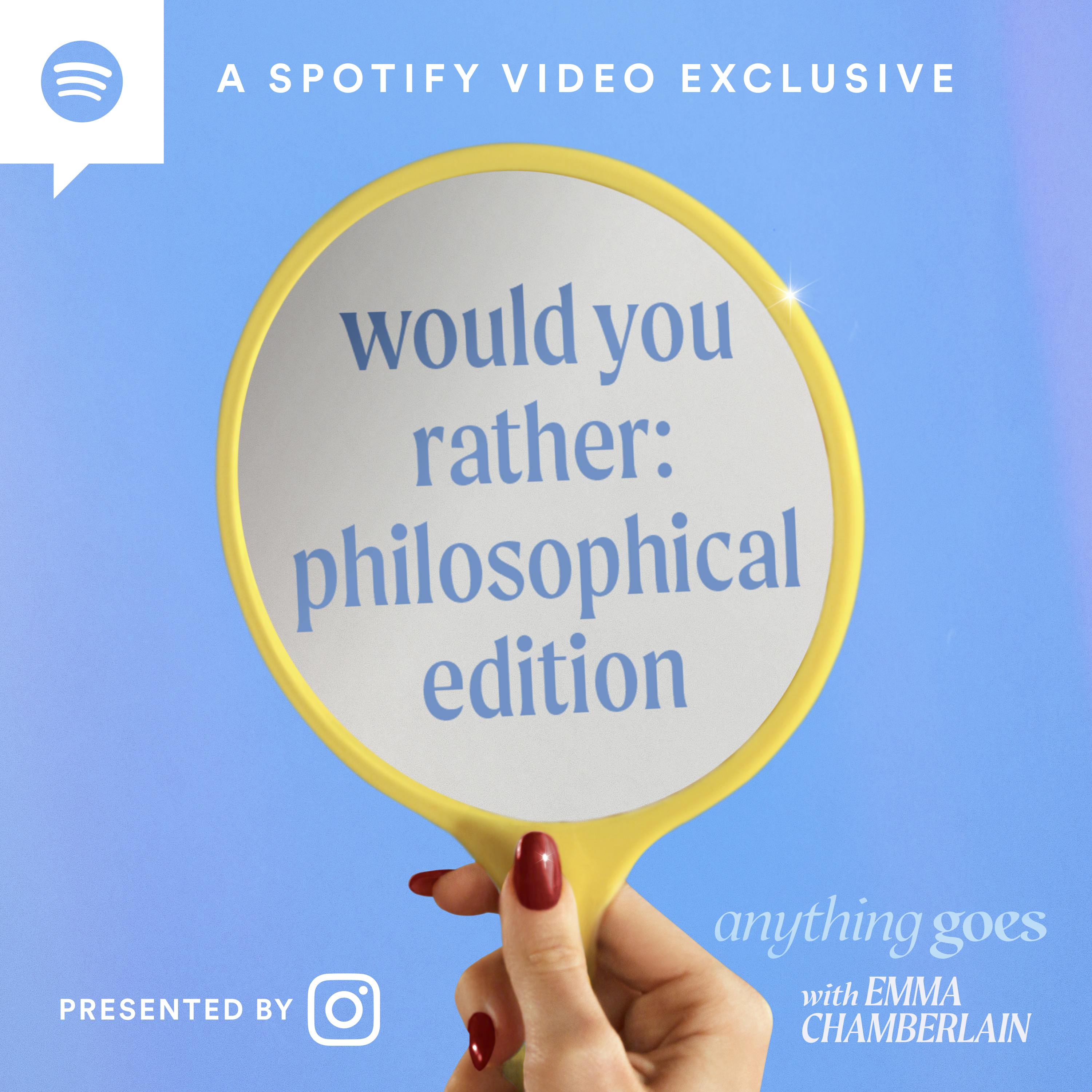 would you rather: philosophical edition [video]