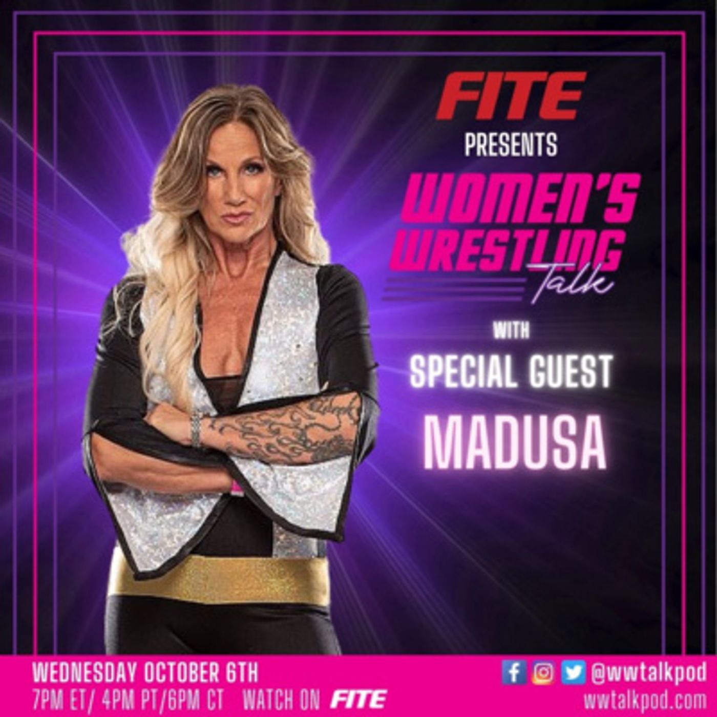 Hall of Famer and WWE Legend, Madusa Talks About Wanting a Retirement Match, Who She Thinks Should Be Inducted Into WWE HOF & The State of Women's Wrestling episode artwork