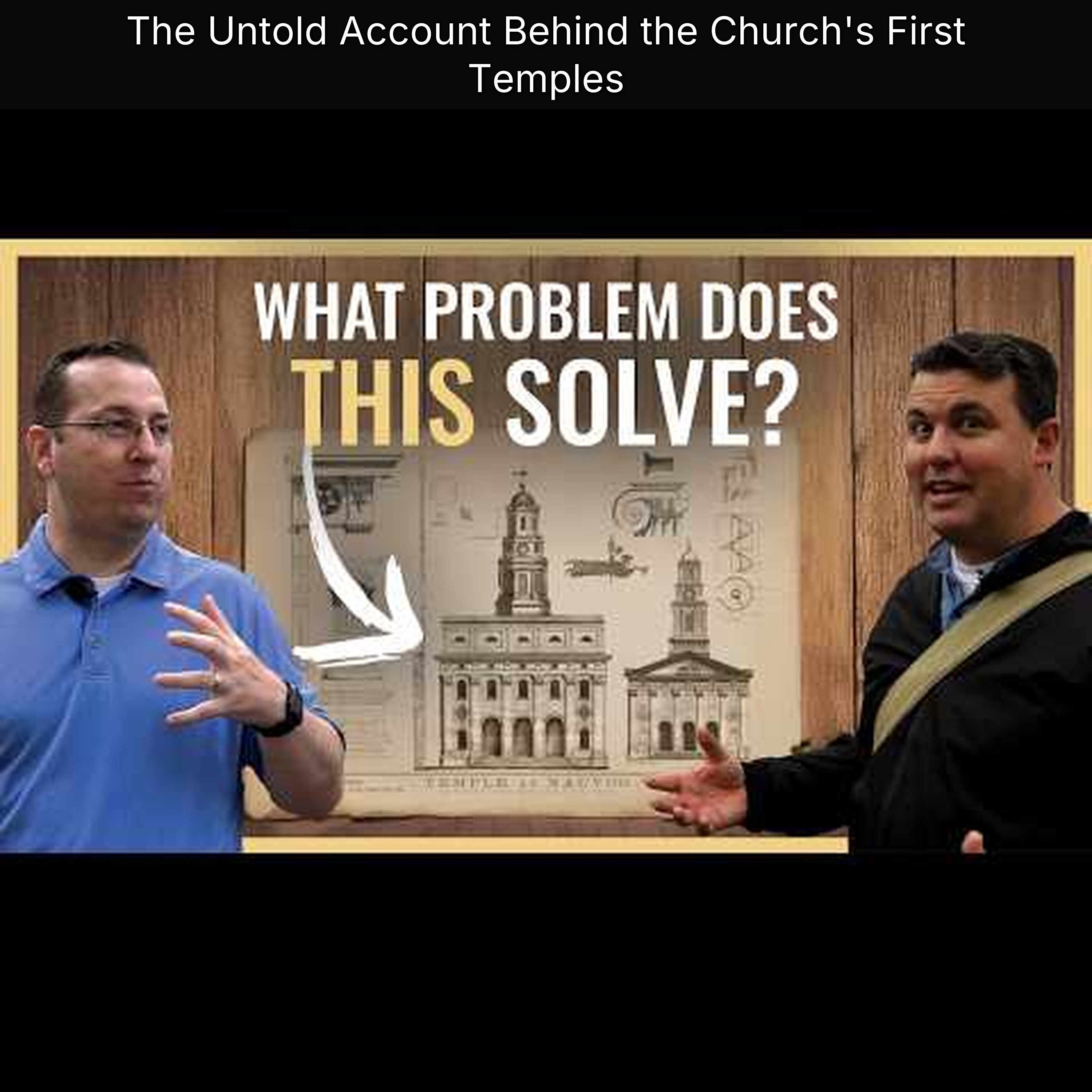 The Untold Account Behind the Church's First Temples episode artwork