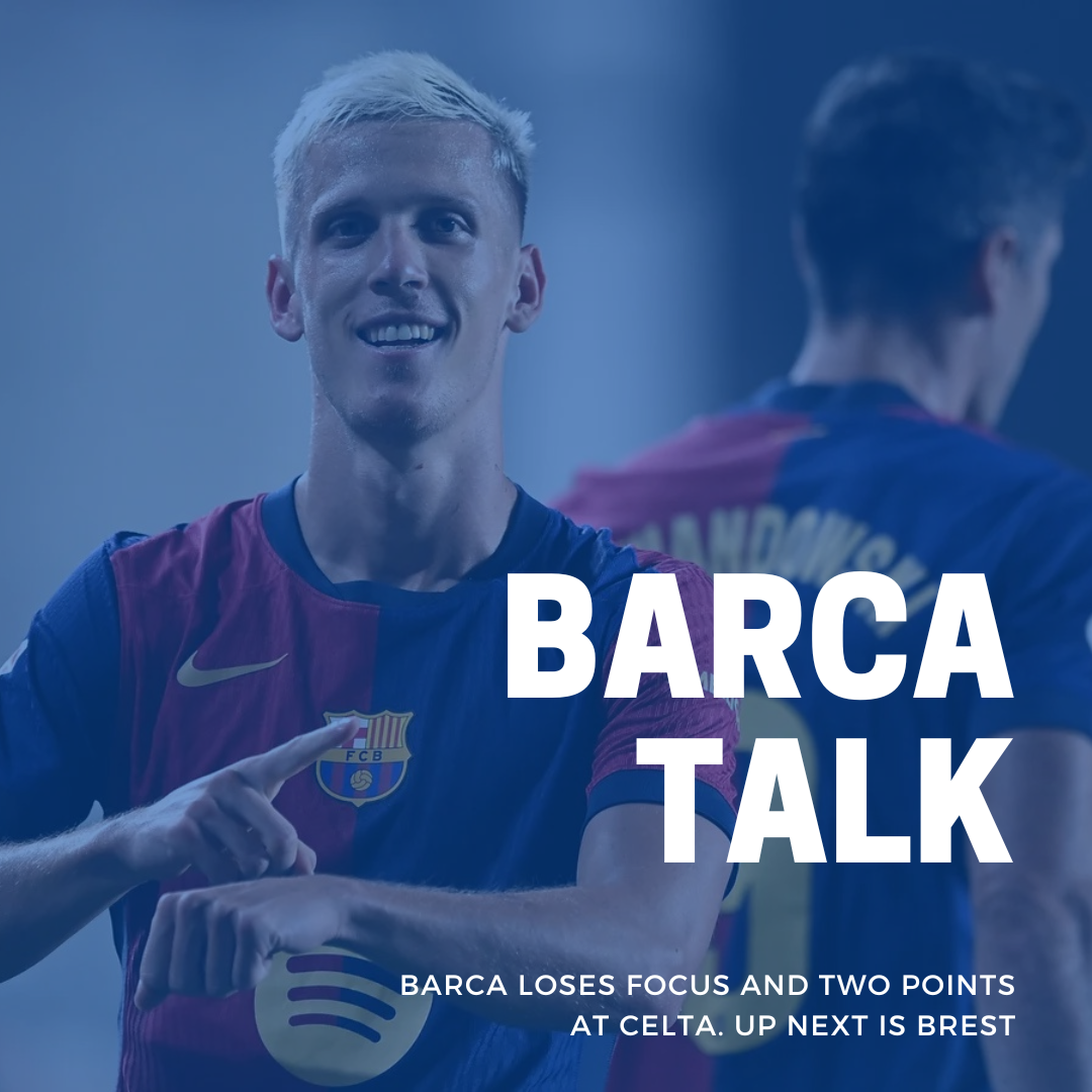 Barca loses focus and two points at Celta. Up next is Brest.