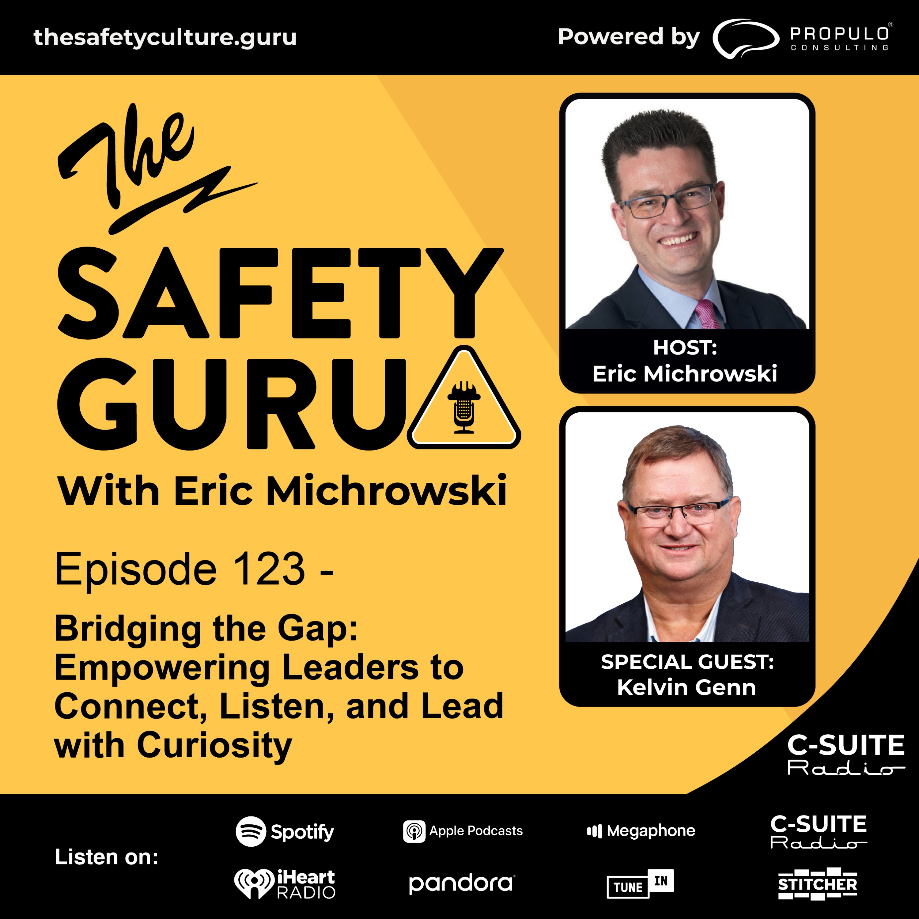 Episode 123 - Bridging the Gap: Empowering Leaders to Connect, Listen, and Lead with Curiosity with Kelvin Genn episode artwork