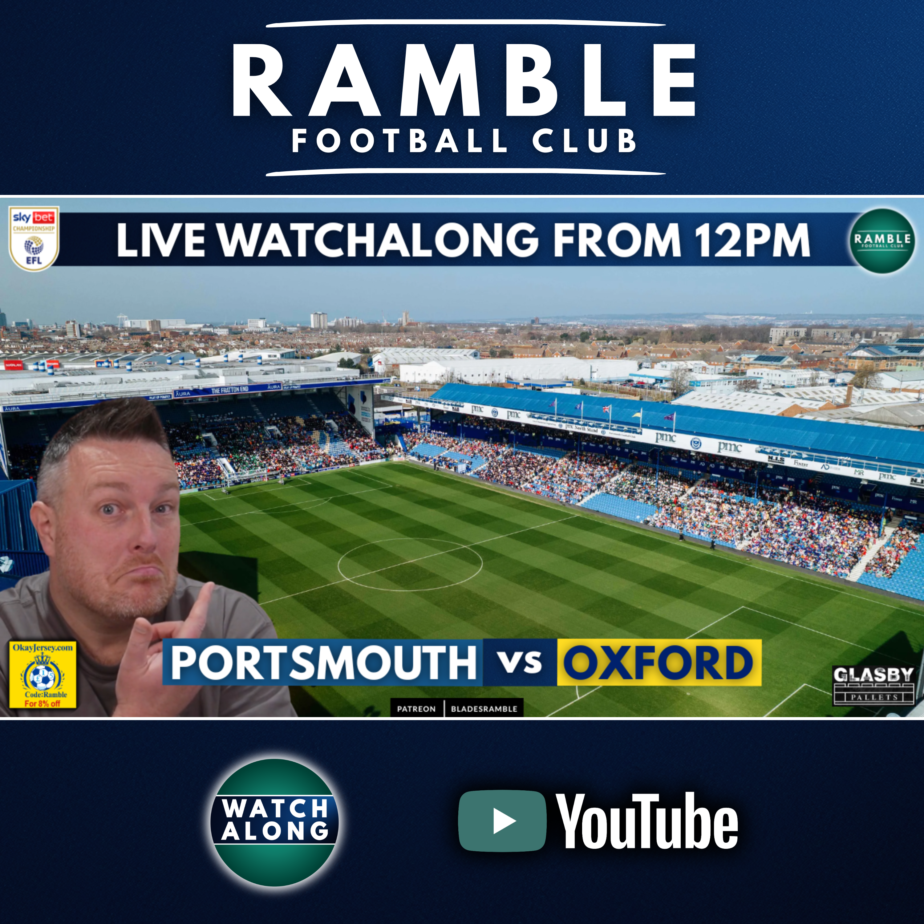 🔥 WATCHALONG | PORTSMOUTH vs OXFORD | HUGE RELEGATION CLASH! SEASON ON THE LINE?! 🚨⚔️