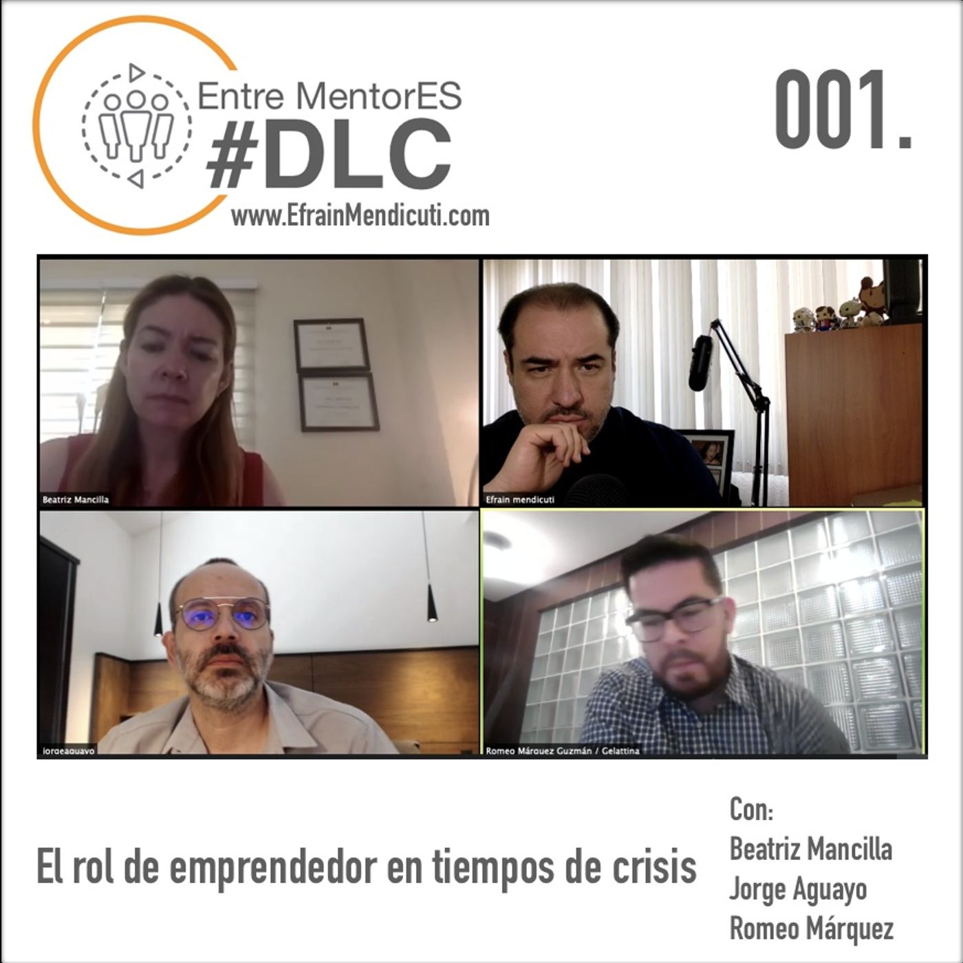 EntreMentorES #DLC 058 - El rol del emprendedor en tiempos de crisis episode artwork