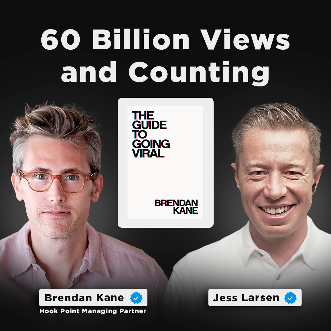 Cracking the Viral Code: 60 Billion Views and Counting | Hook Point Managing Partner, Brendan Kane