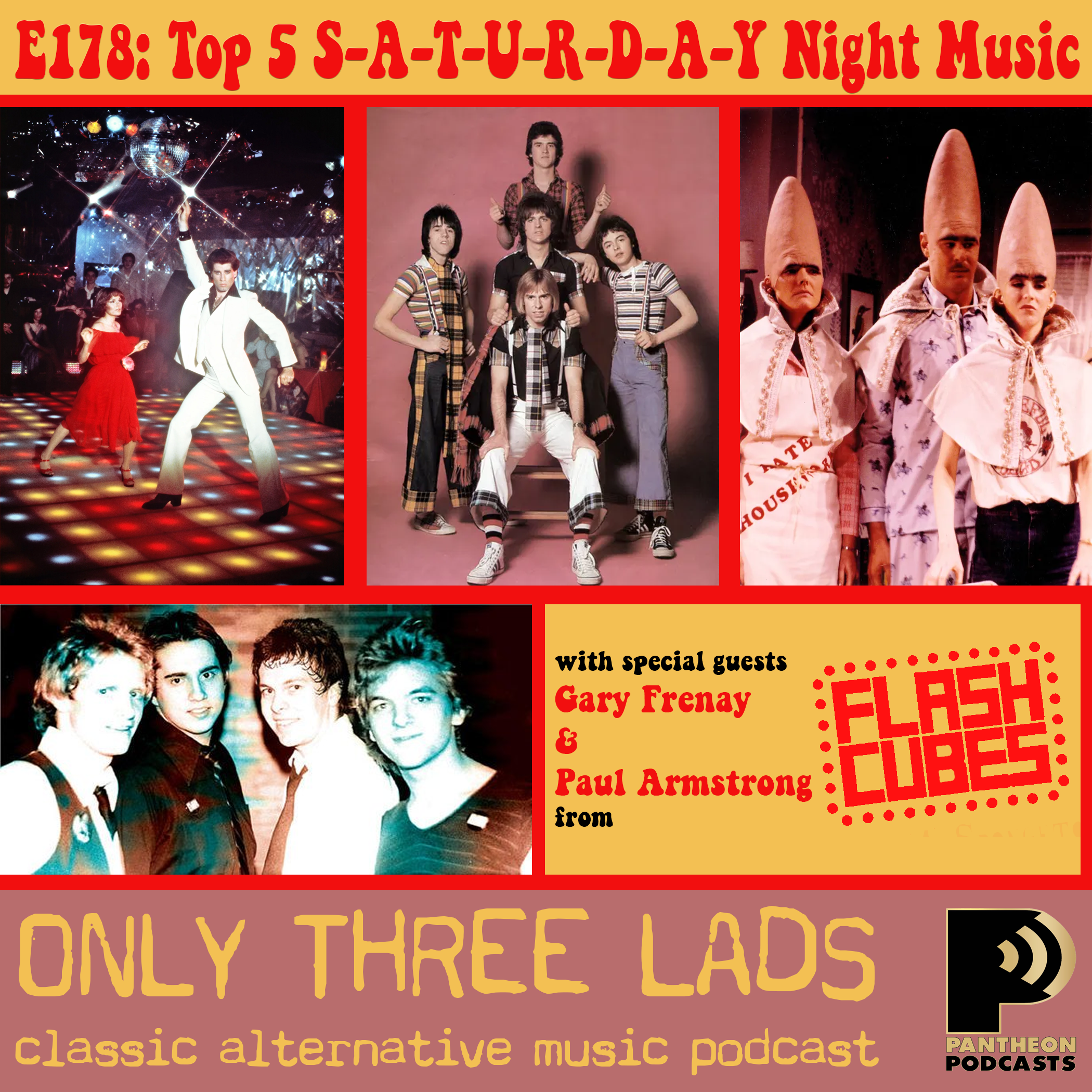 Only Three Lads - Classic Alternative Music Podcast