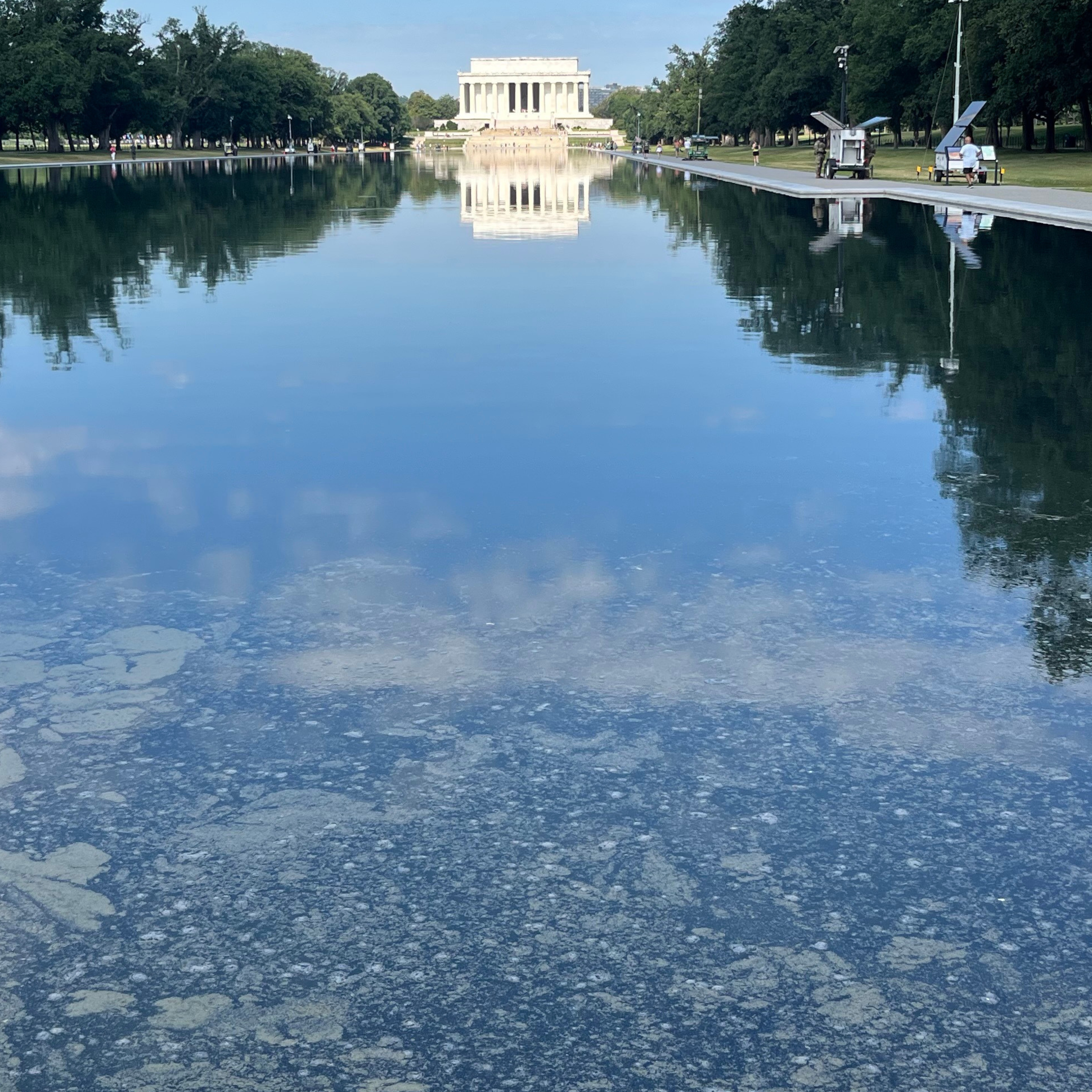 The Reflecting Pool fiasco