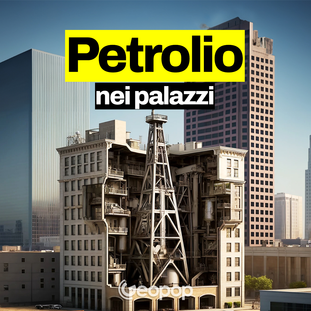 Palazzi che nascondono pozzi di petrolio
