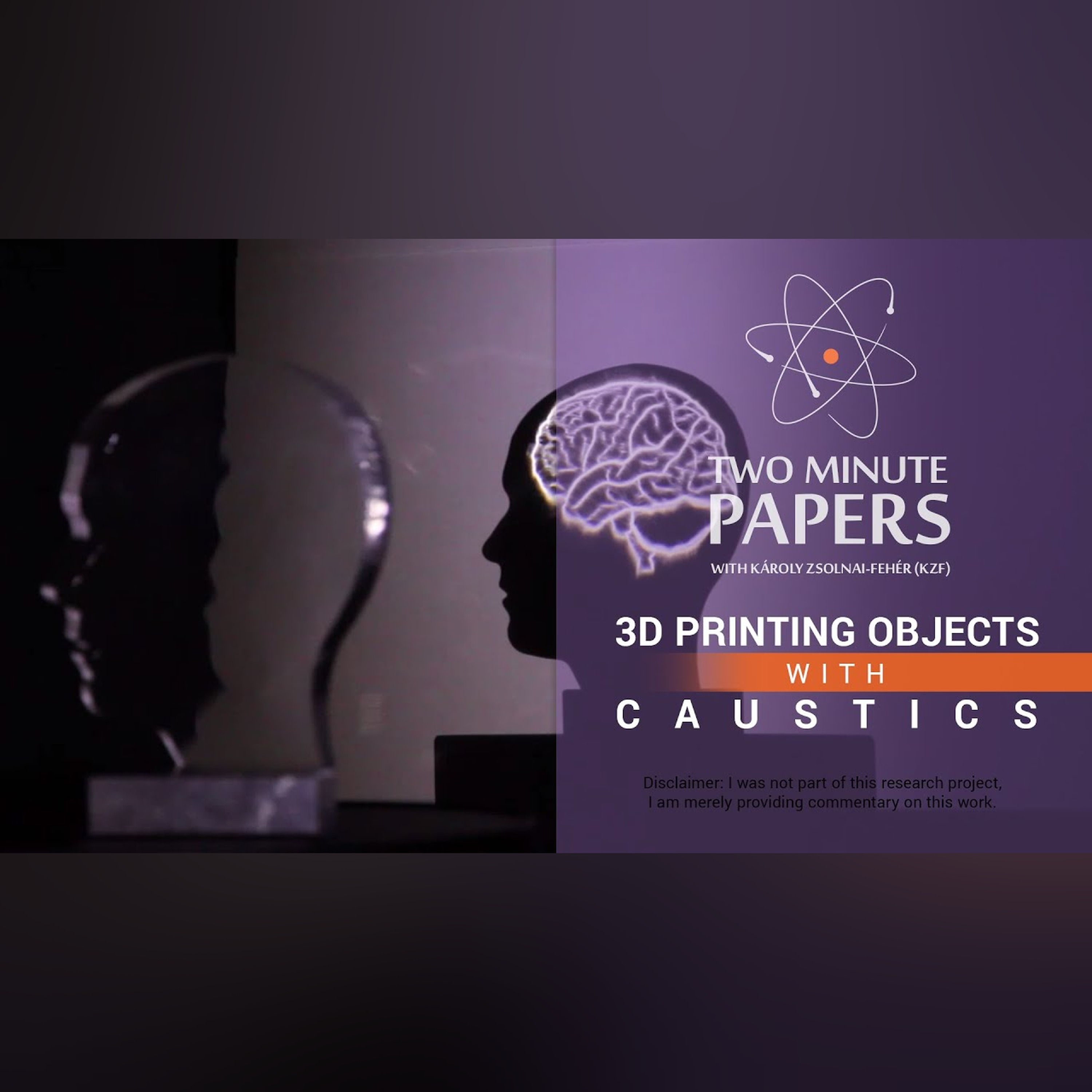 3D Printing Objects With Caustics | Two Minute Papers #38 episode artwork