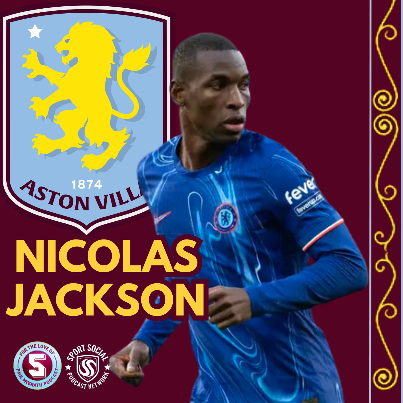 NICOLAS JACKSON - ASTON VILLA IN TUG OF WAR WITH BAYERN AND NEWCASTLE