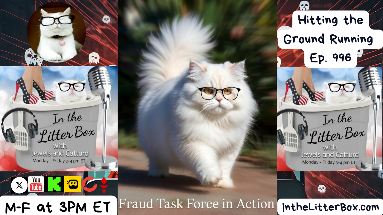 Hitting the Ground Running | In the Litter Box w/ Jewels Jones & Catturd – Ep. 996 3/26/2026