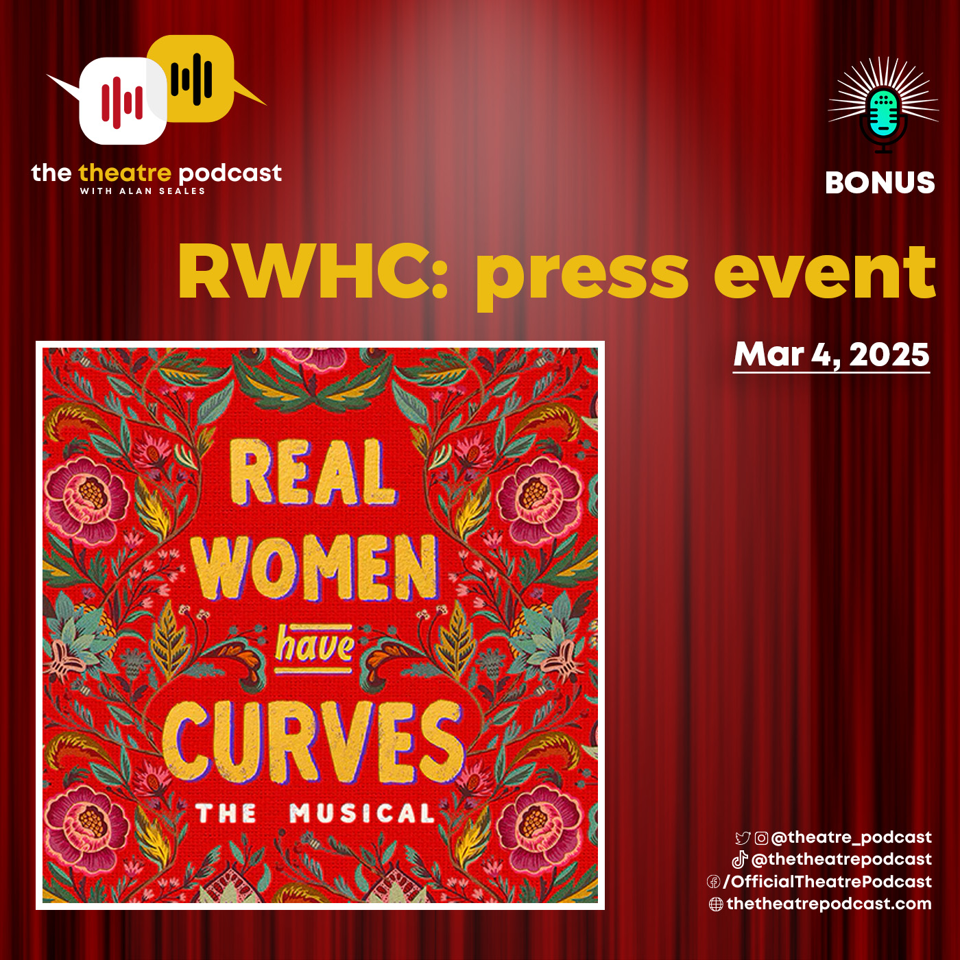 'Real Women Have Curves' Press Day (Mar 4, 2025) - Cast & Creatives