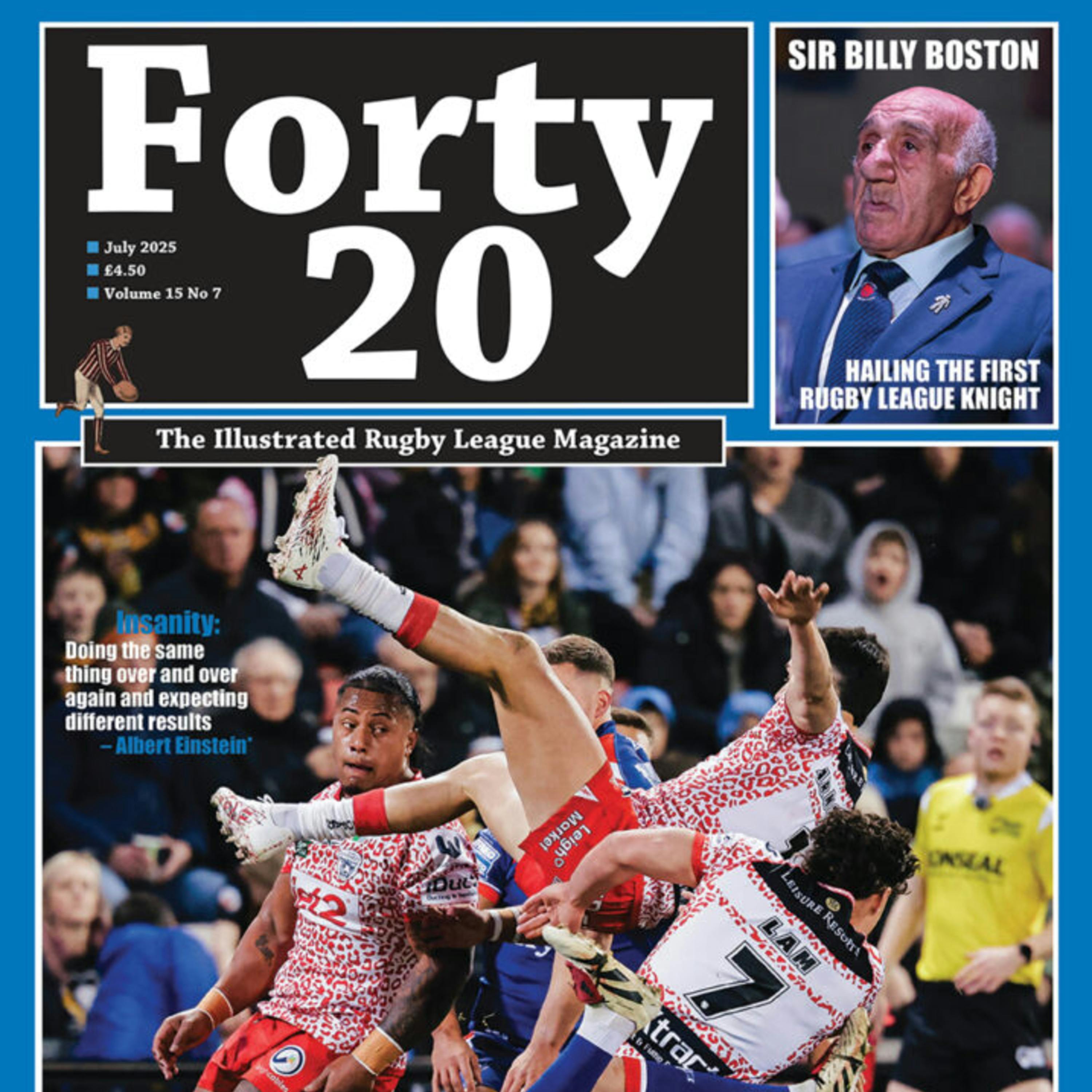 Forty20 LIVE: 21st July 2025