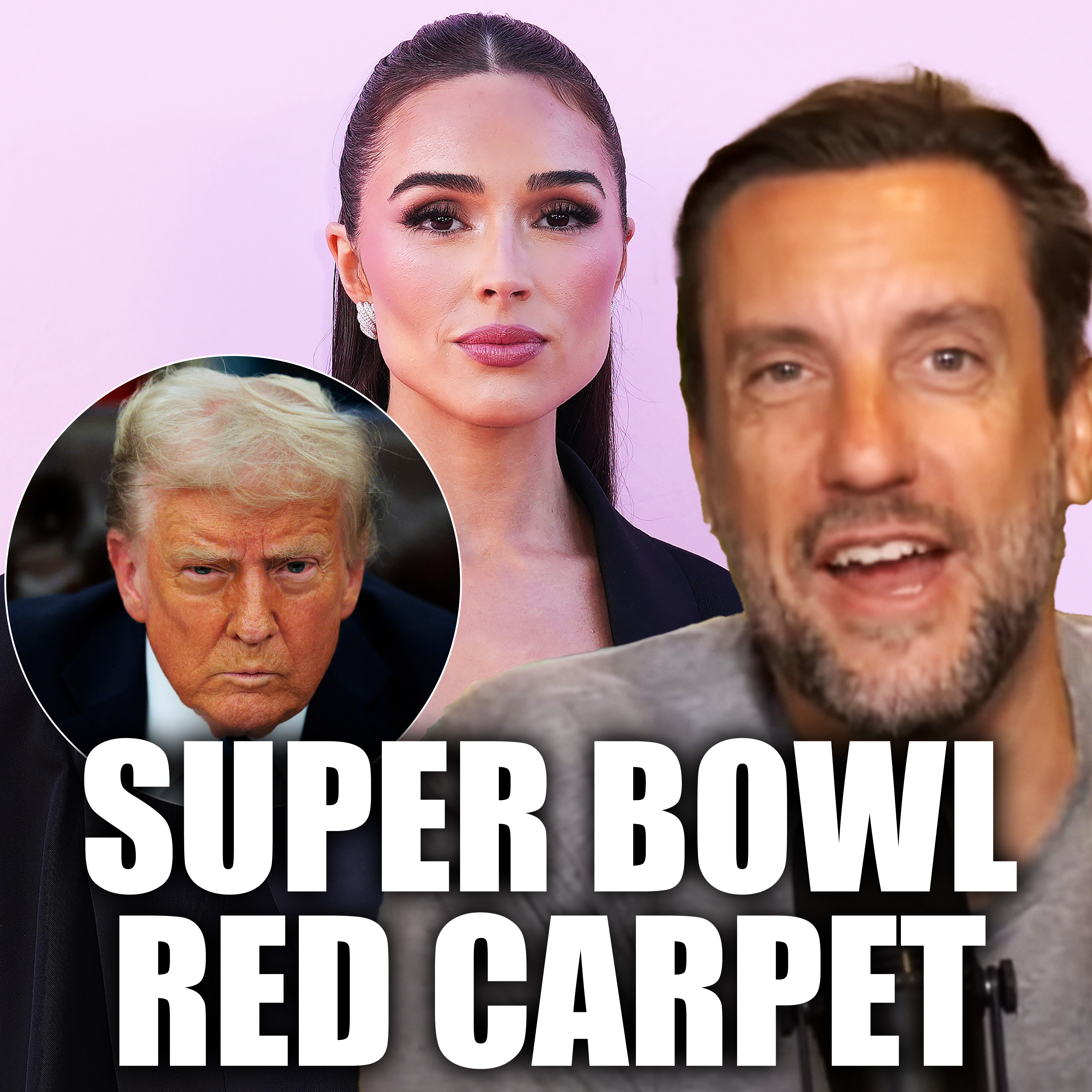 Live From Radio Row in New Orleans, Clay Travis, Olivia Culpo, Paige VanZant, Mark Cannizzaro, Brian Baldinger, Braxton Burrios & Mark Schlereth | episode artwork