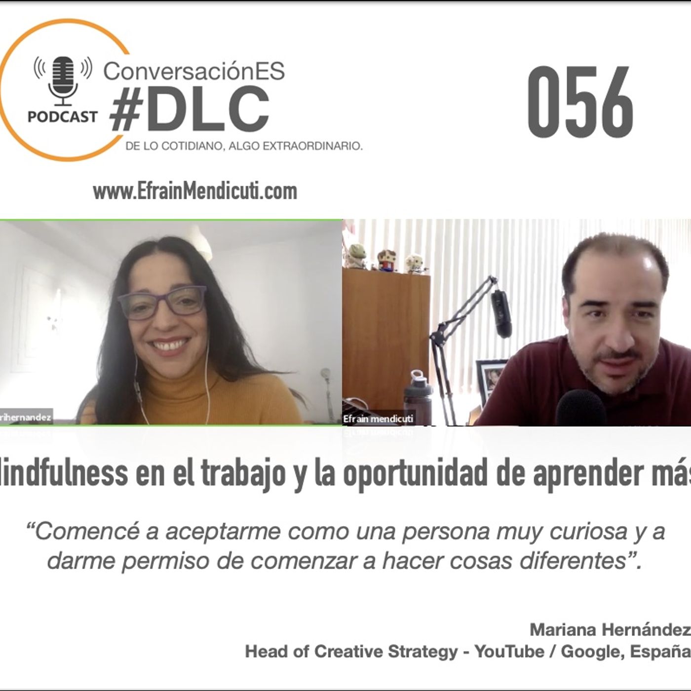 EntreMentorES #DLC 056 con Mariana Hernández episode artwork