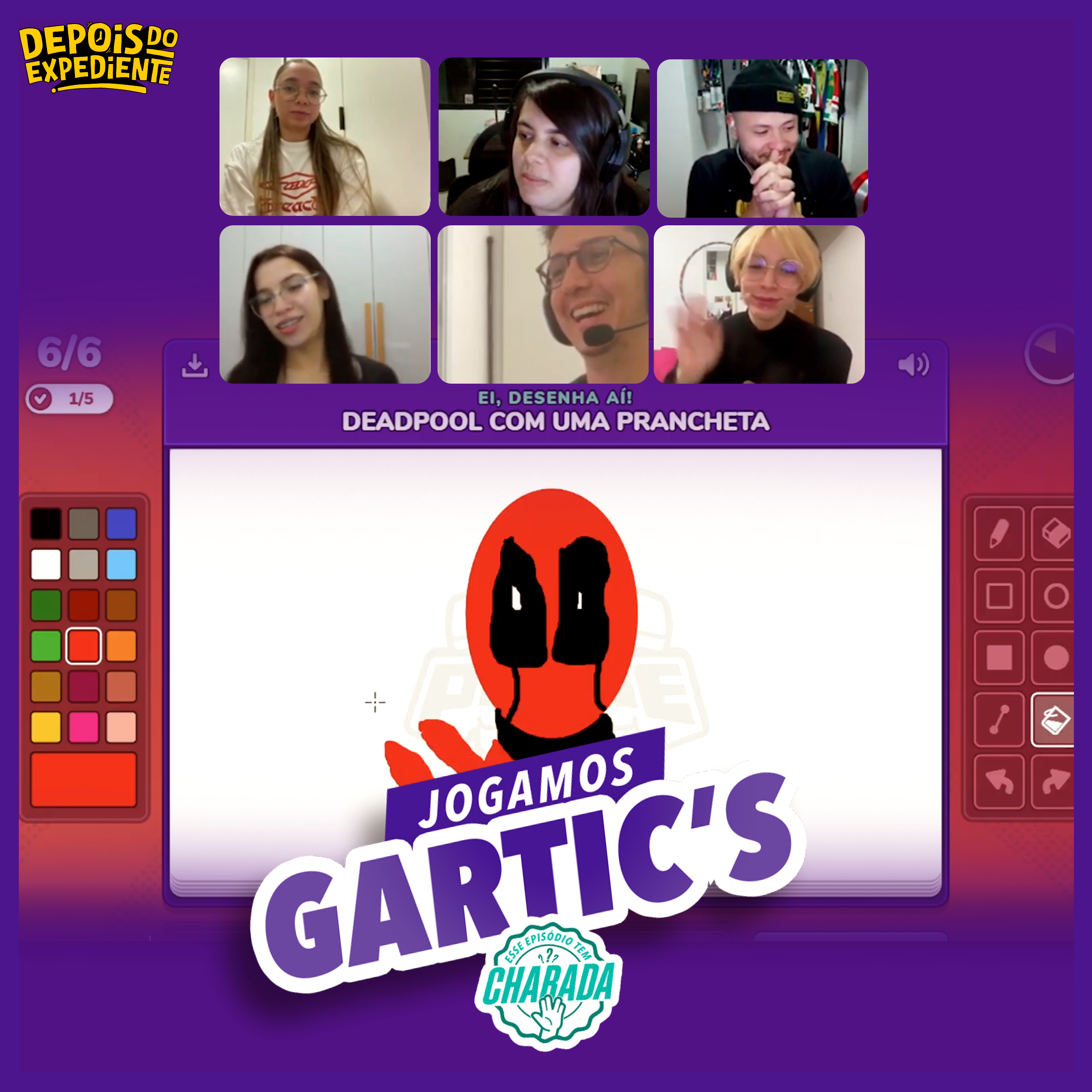 Meia Horinha de Gartic Sem Perder a Amizade | DDE 24 episode artwork