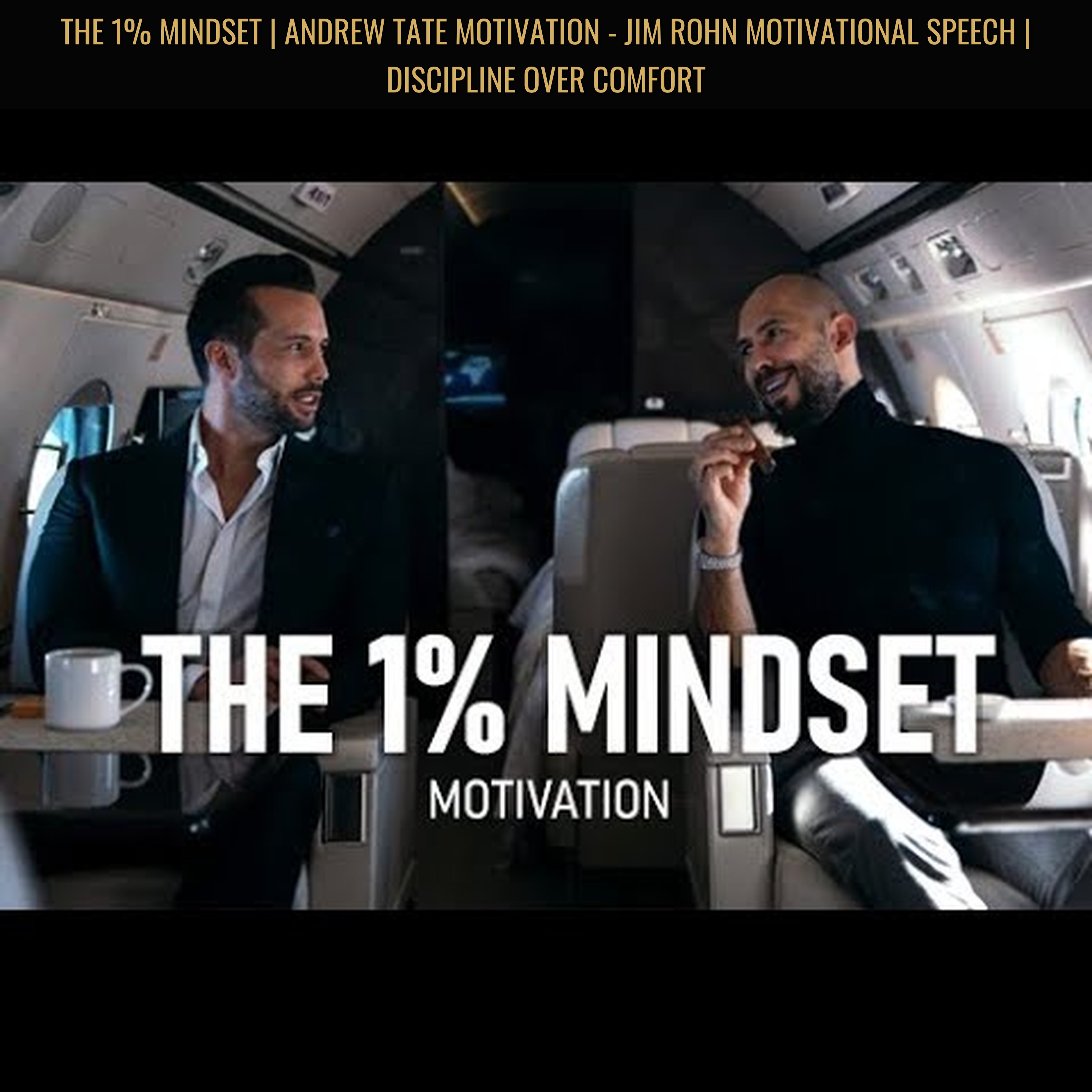 THE 1% MINDSET | Andrew Tate Motivation - Jim Rohn Motivational Speech | DISCIPLINE Over Comfort episode artwork