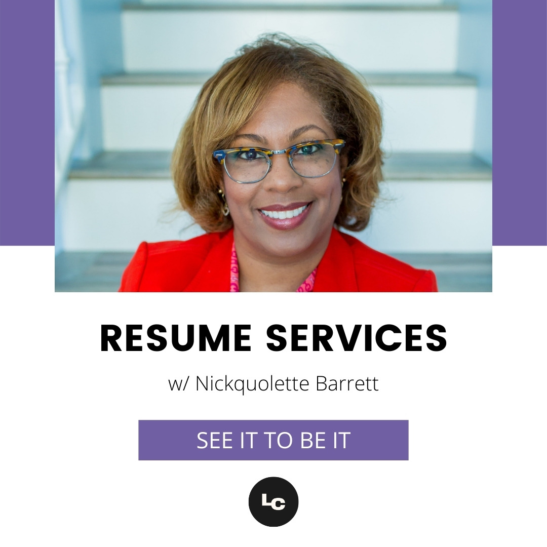 See It to Be It : Resume Services (w/ Nickquolette Barrett) episode artwork