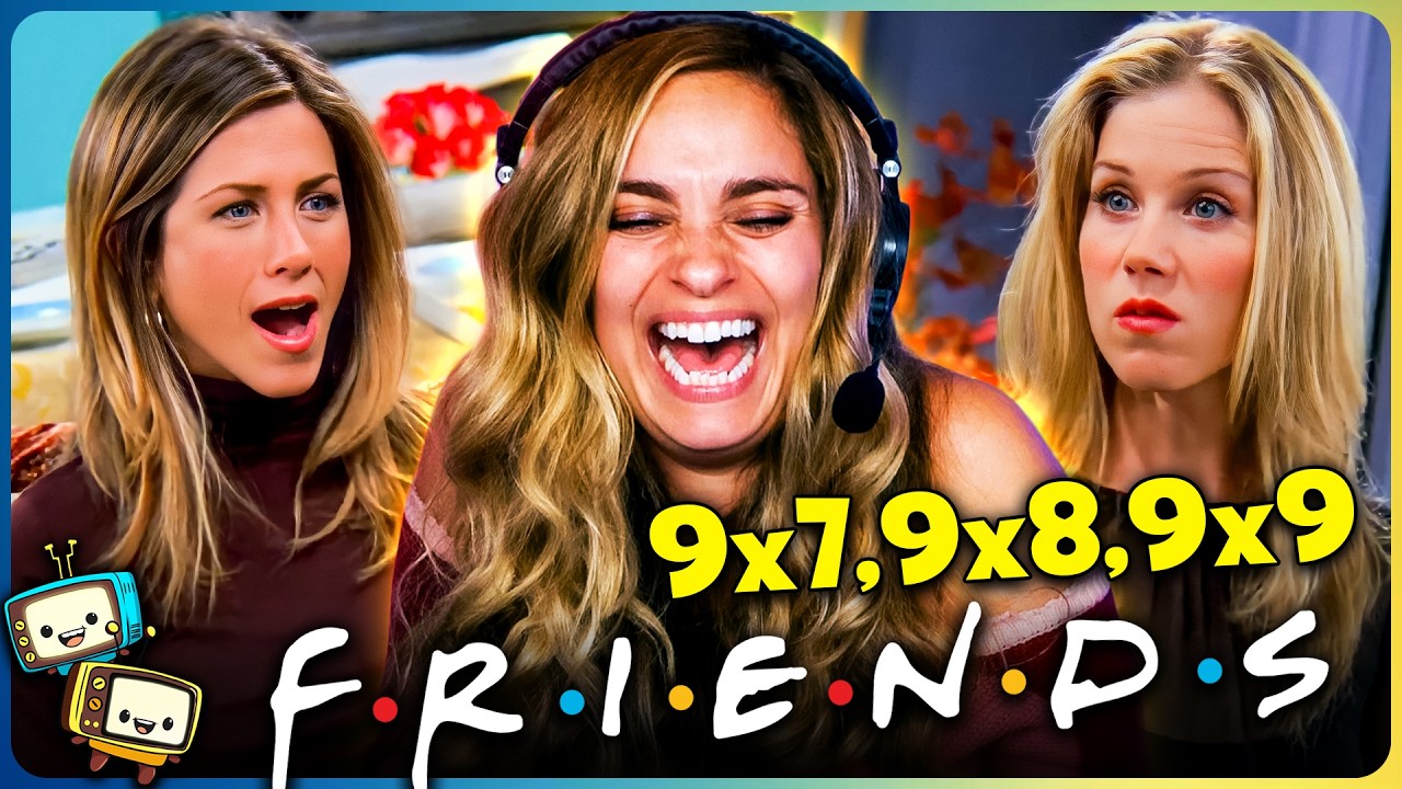FRIENDS (2002) Season 9 Episodes 9x7, 9x8 & 9x9 Reaction! | First Time Watch! episode artwork