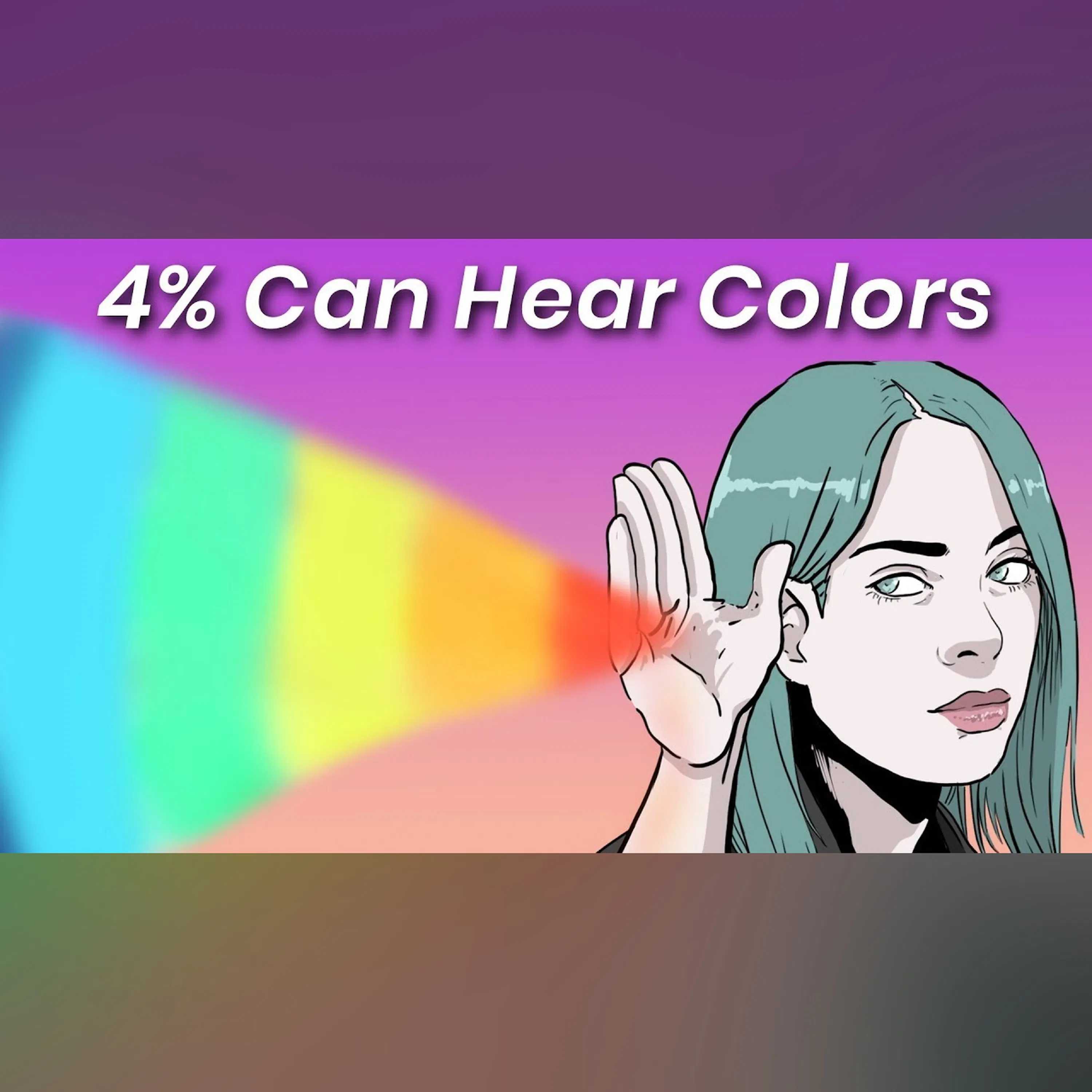 What If You Could Hear Colors and See Sound Like Billie Eilish?