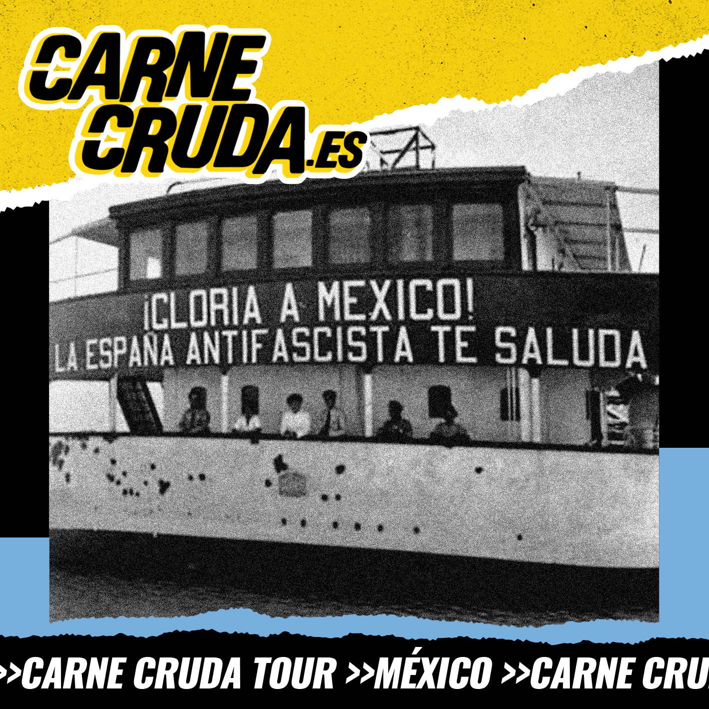 Portada de Carne Cruda Podcast