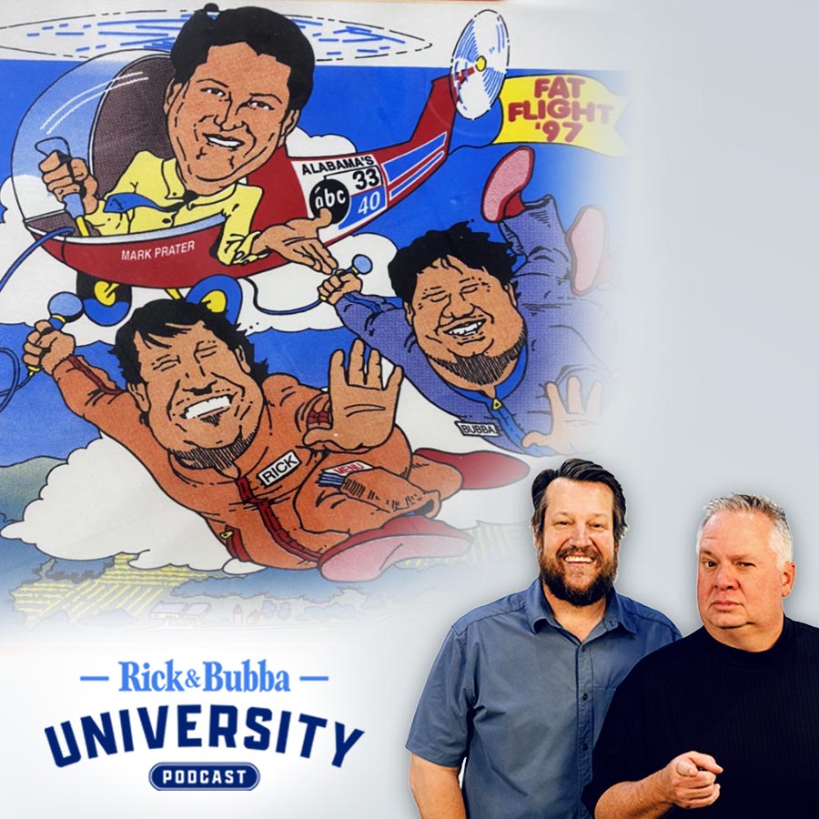 Ep 126 | Rick & Bubba Remember: Fat Flight and the Million Pound March