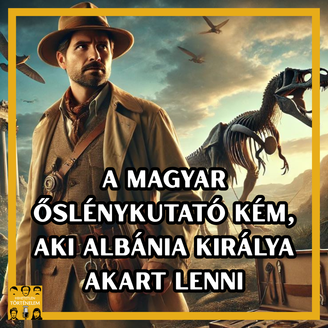 A magyar őslénykutató kém, aki Albánia királya akart lenni - Nopcsa Ferenc élete - E103