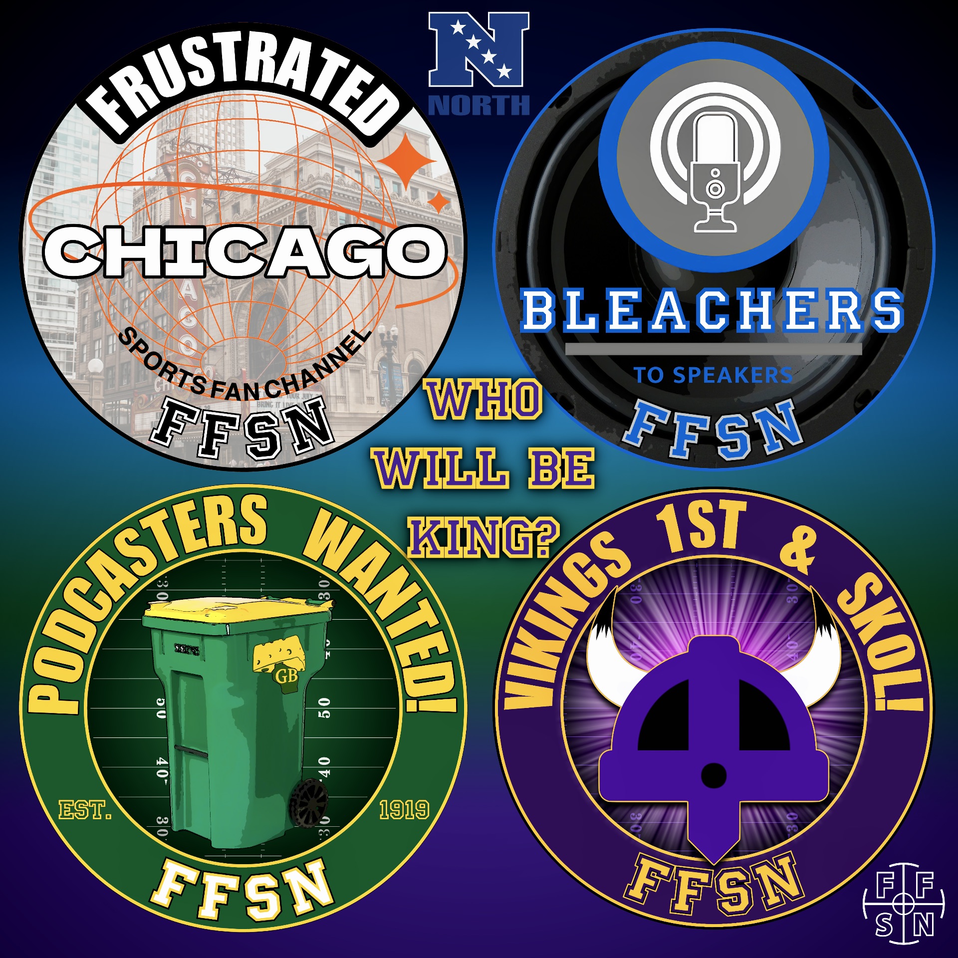 NFC North - Packers Lead, but Bears/Lions Lurk & Vikings Play Spoiler | Who Will Be King👑